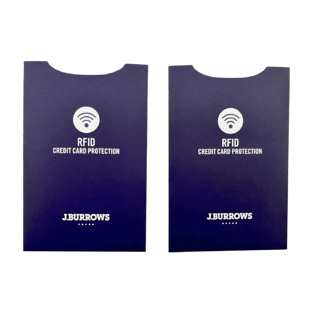 3 J.Burrows RFID-Blocking Credit Card Sleeves 2 Pack, 3 of 4