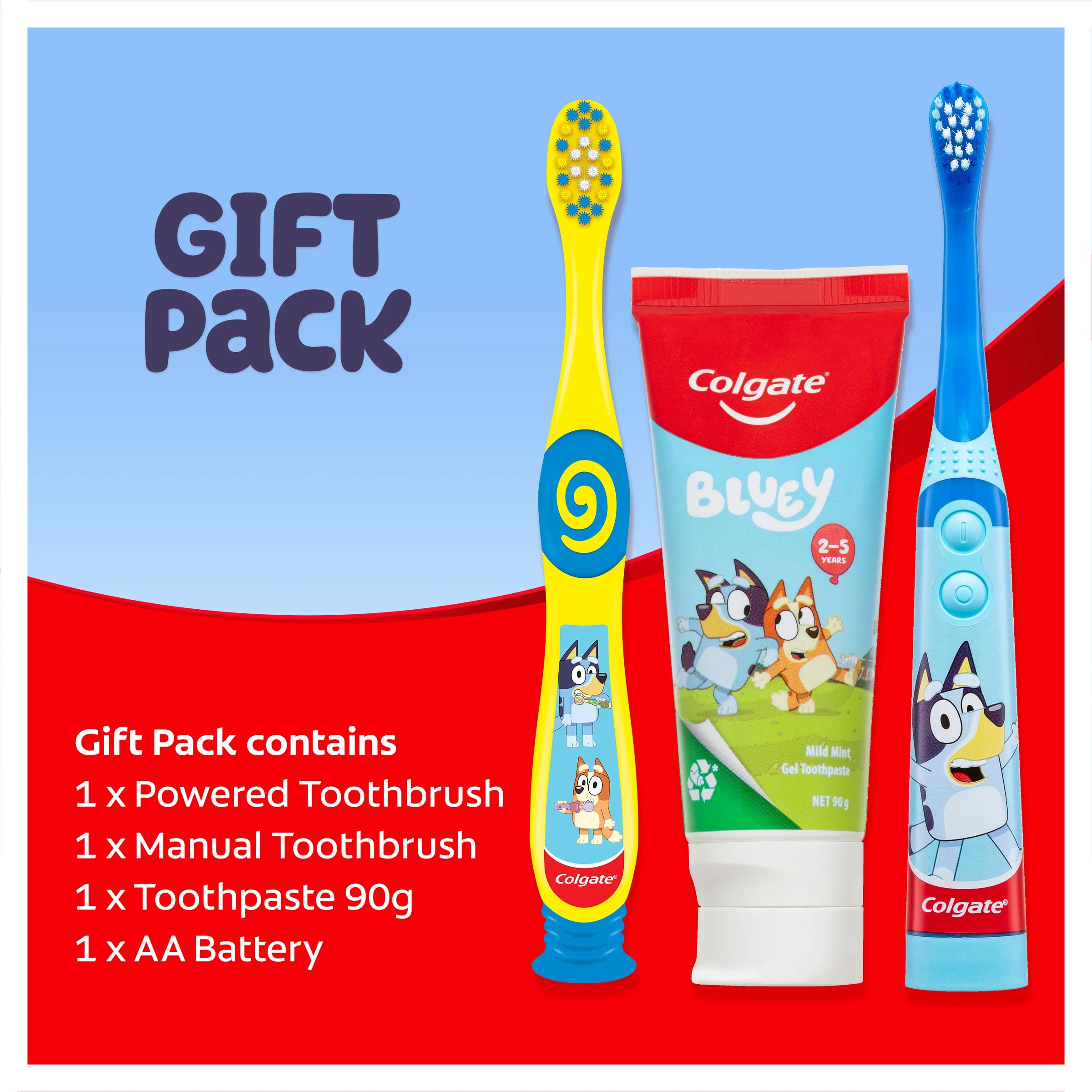 10 Colgate Kids Oral Care Bluey Gift Pack, 10 of 10