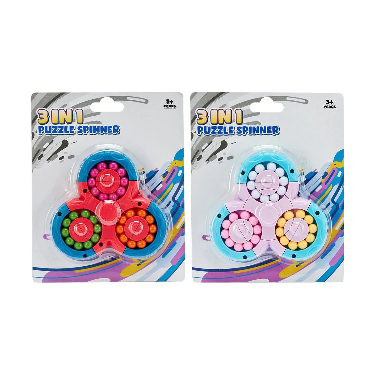 1 3-in-1 Puzzle Spinner - Assorted, 1 of 10