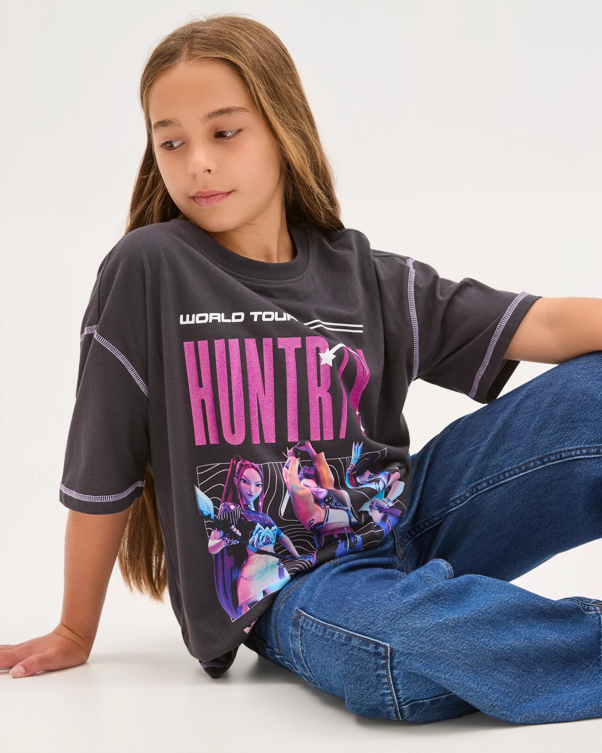 3 KPop Demon Hunters Huntrix World Tour T-Shirt PHANTOM, 3 of 7