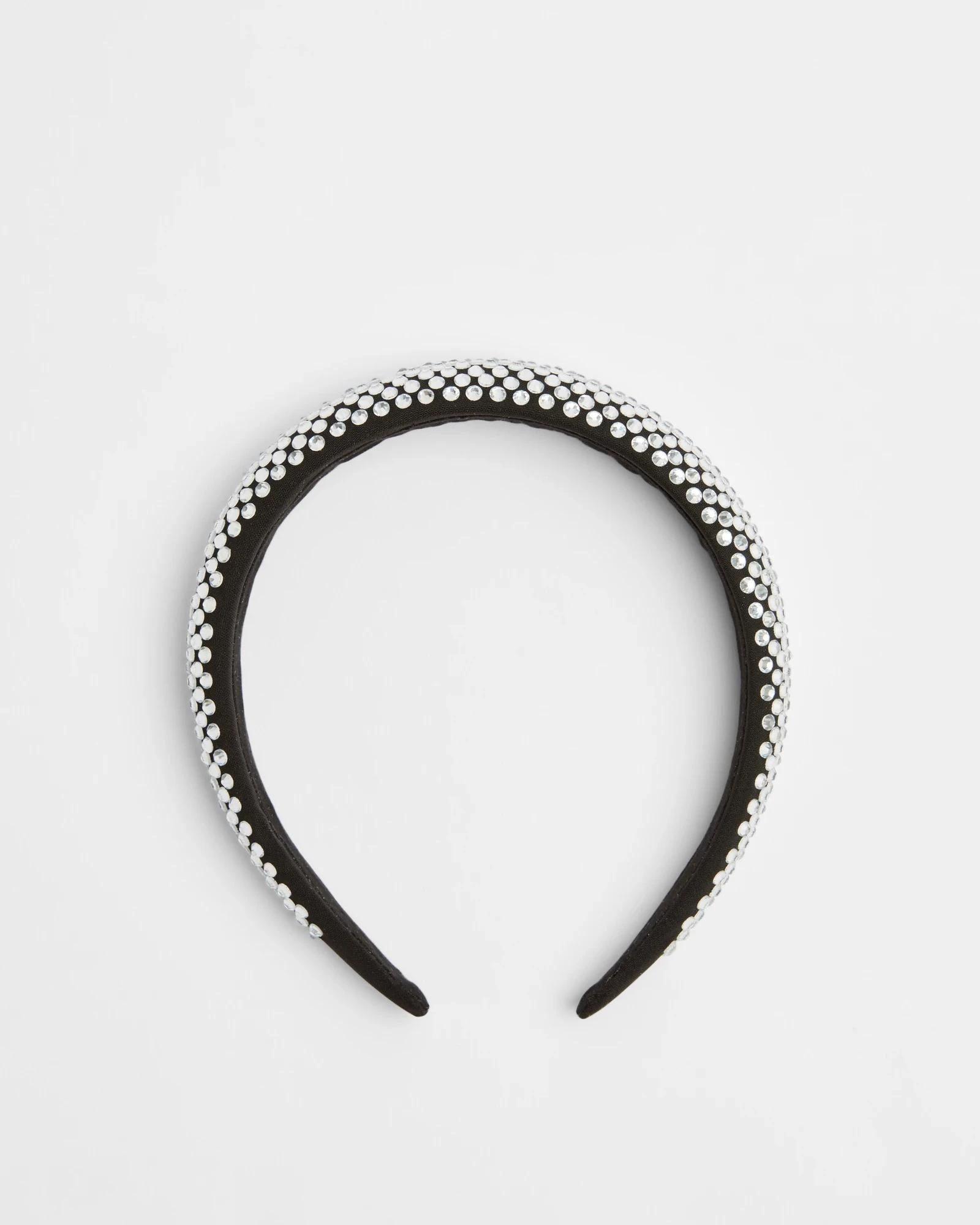 1 Target Large Diamante Headband BLACK, 1 of 2