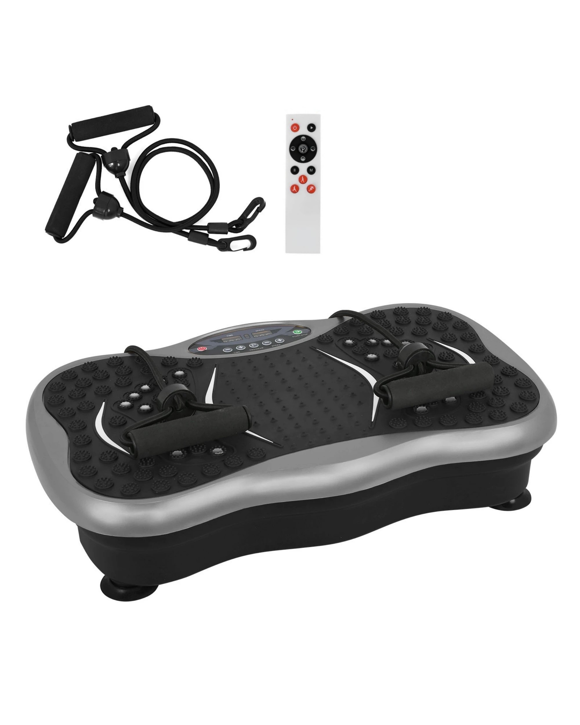 1 Advwin Vibration Plate Exercise Machine Gym Home Grey, 1 of 7