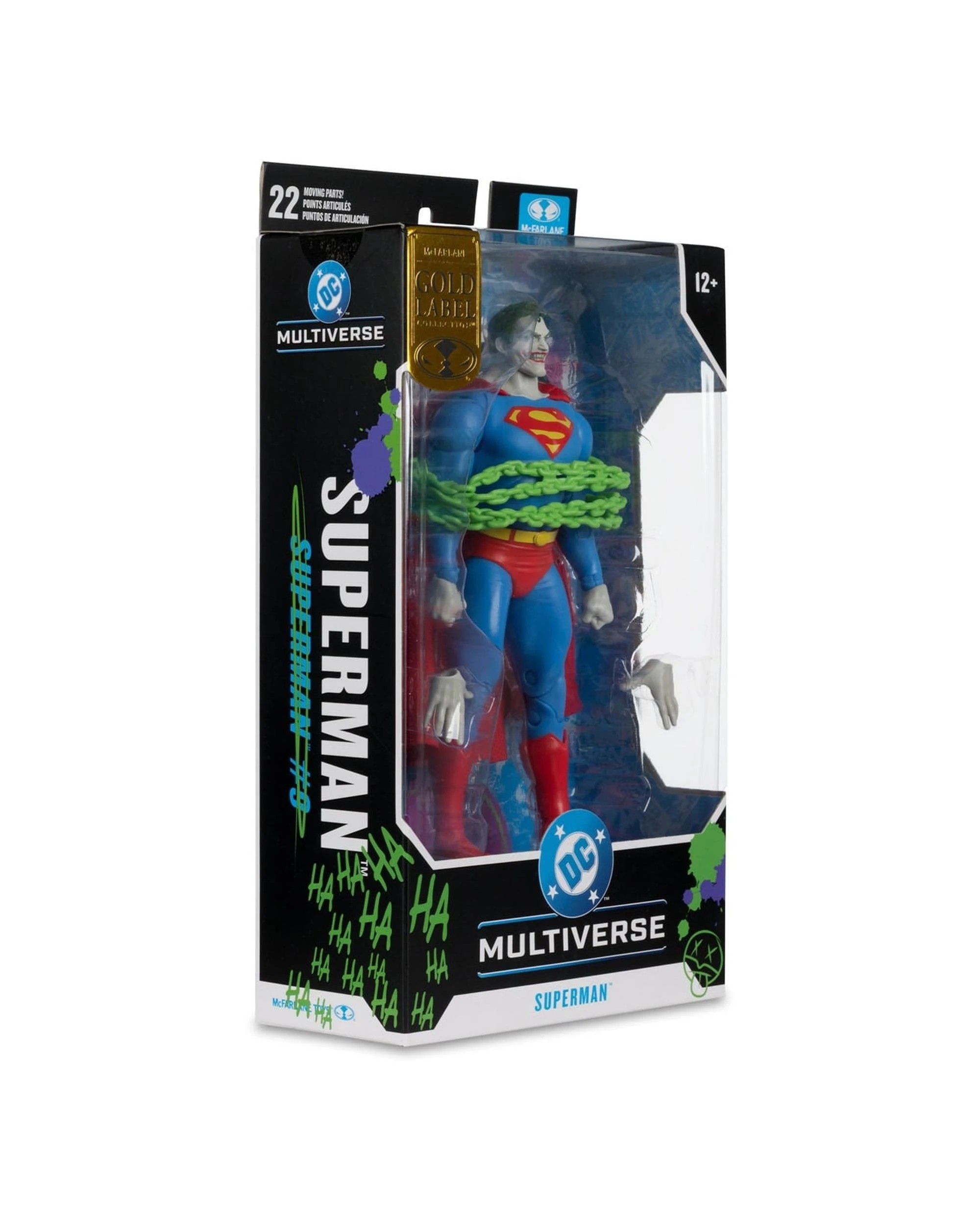 8 DC Multiverse Gold Label Superman #9 Superman - Jokerized -  7 inch Action Figure, 8 of 9