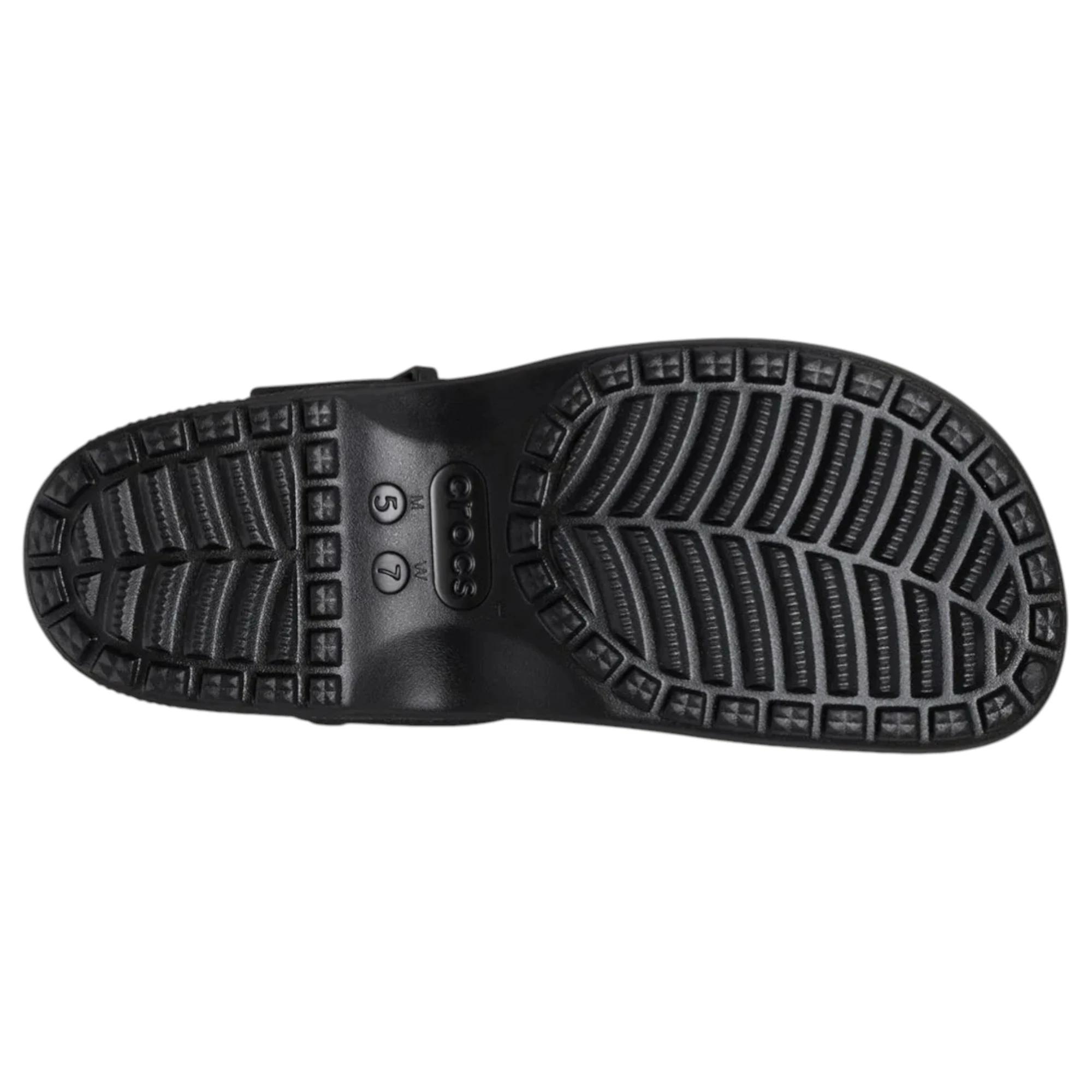 6 Crocs Unisex Classic Mary Jane Clogs Sandals BLACK, 6 of 6