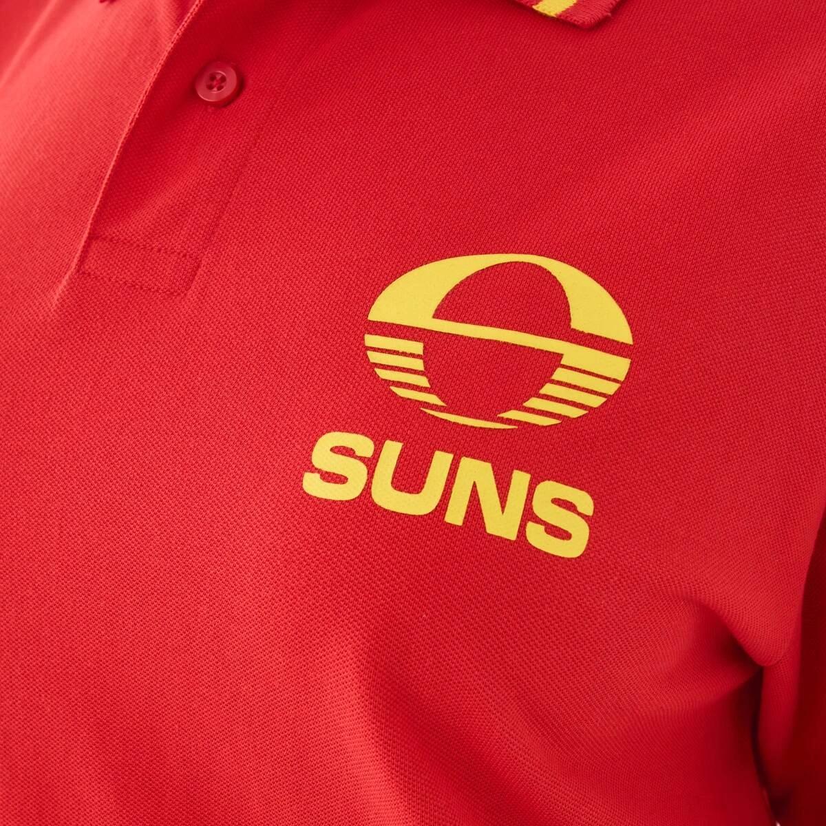 6 Official AFL Adult Polo Shirt Gc Suns, 6 of 6