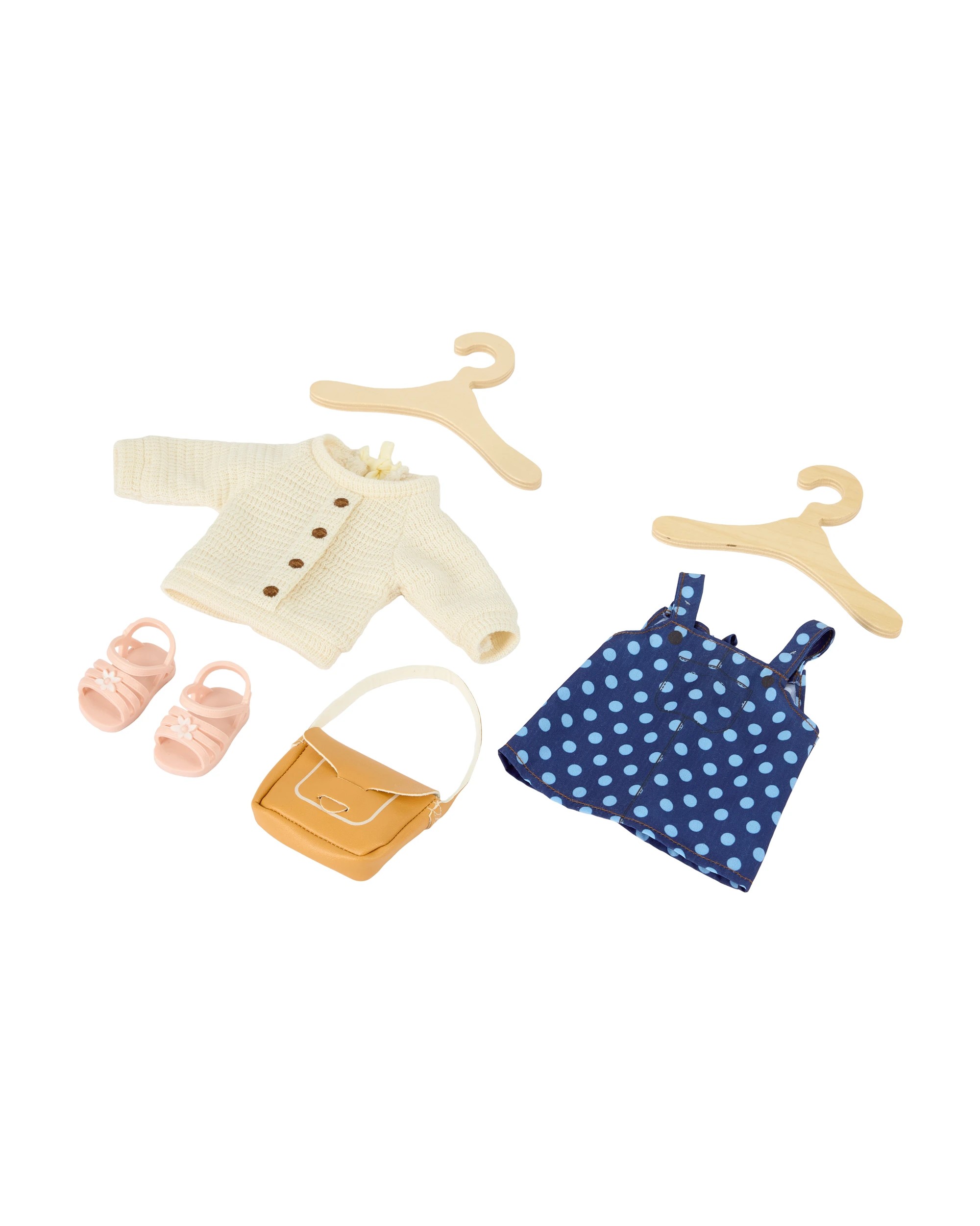7 Kindred Folk Little Doll and Outfit Set, 7 of 8