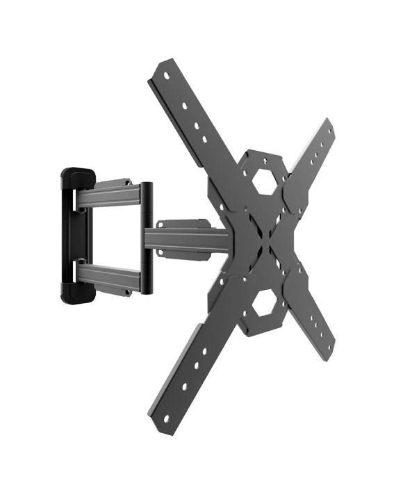 Kanto PS300 Full Motion TV Wall Mount for 25" - 75" TVs, Black - Black