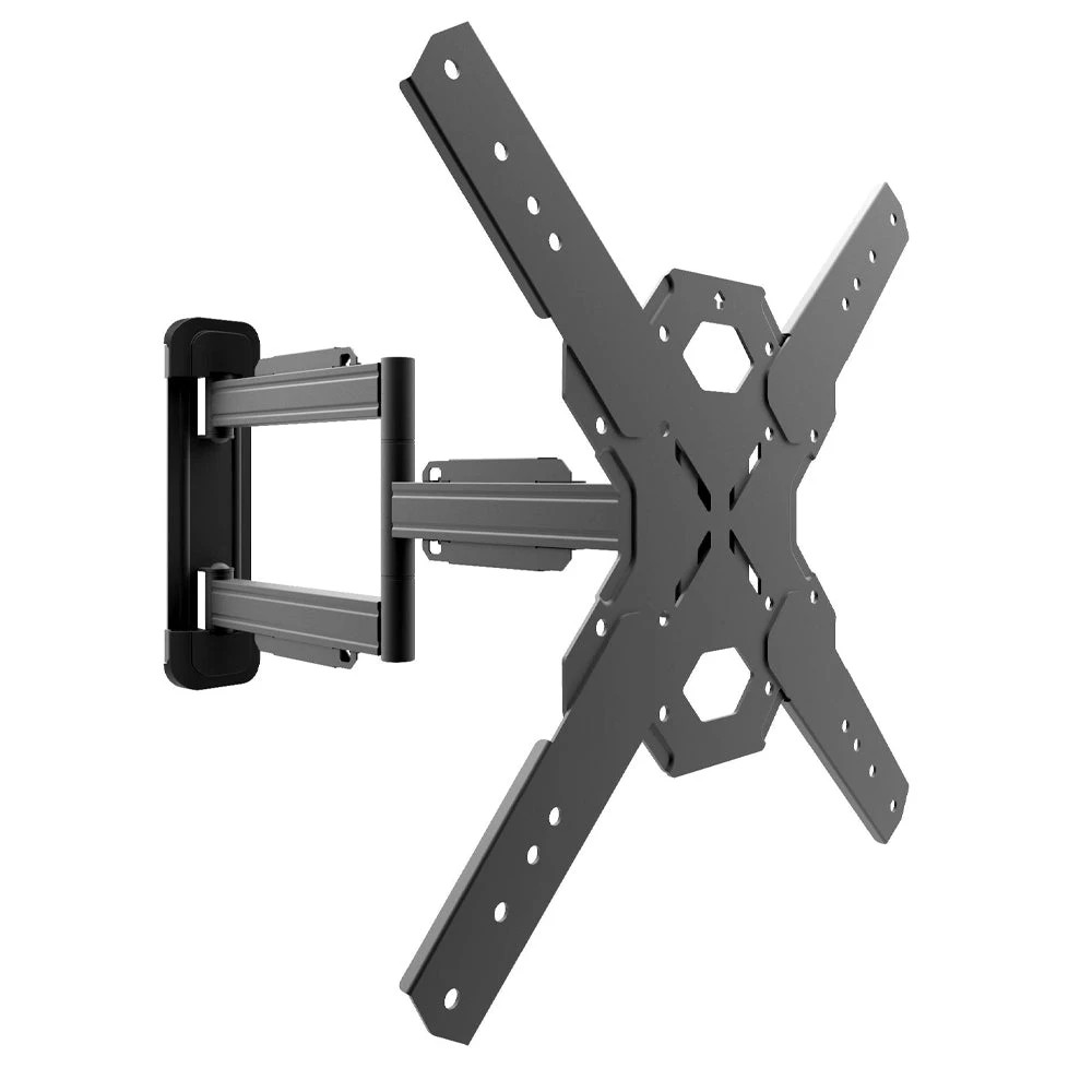1 Kanto PS300 Full Motion TV Wall Mount for 25" - 75" TVs, Black - Black, 1 of 7