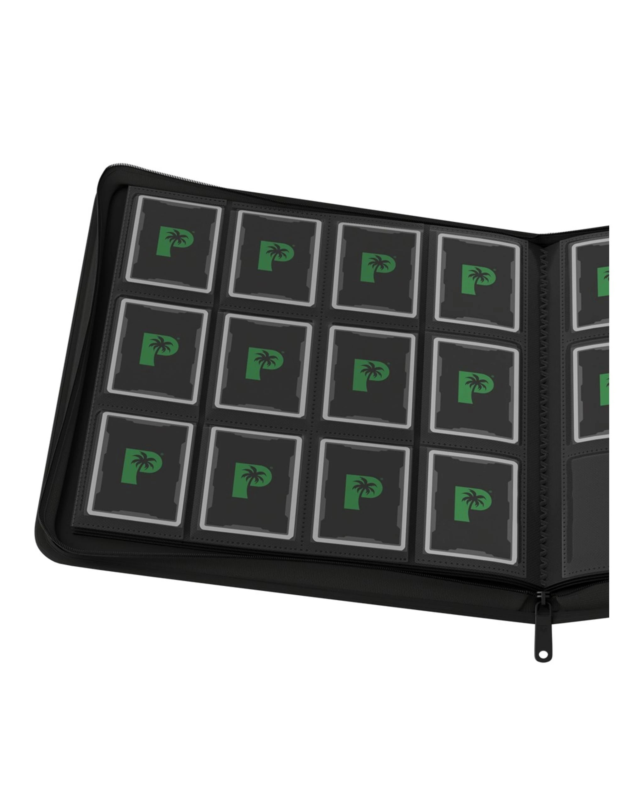 2 Palms Off Gaming Stealth 12 Pocket Zip Binder - Black, 2 of 8