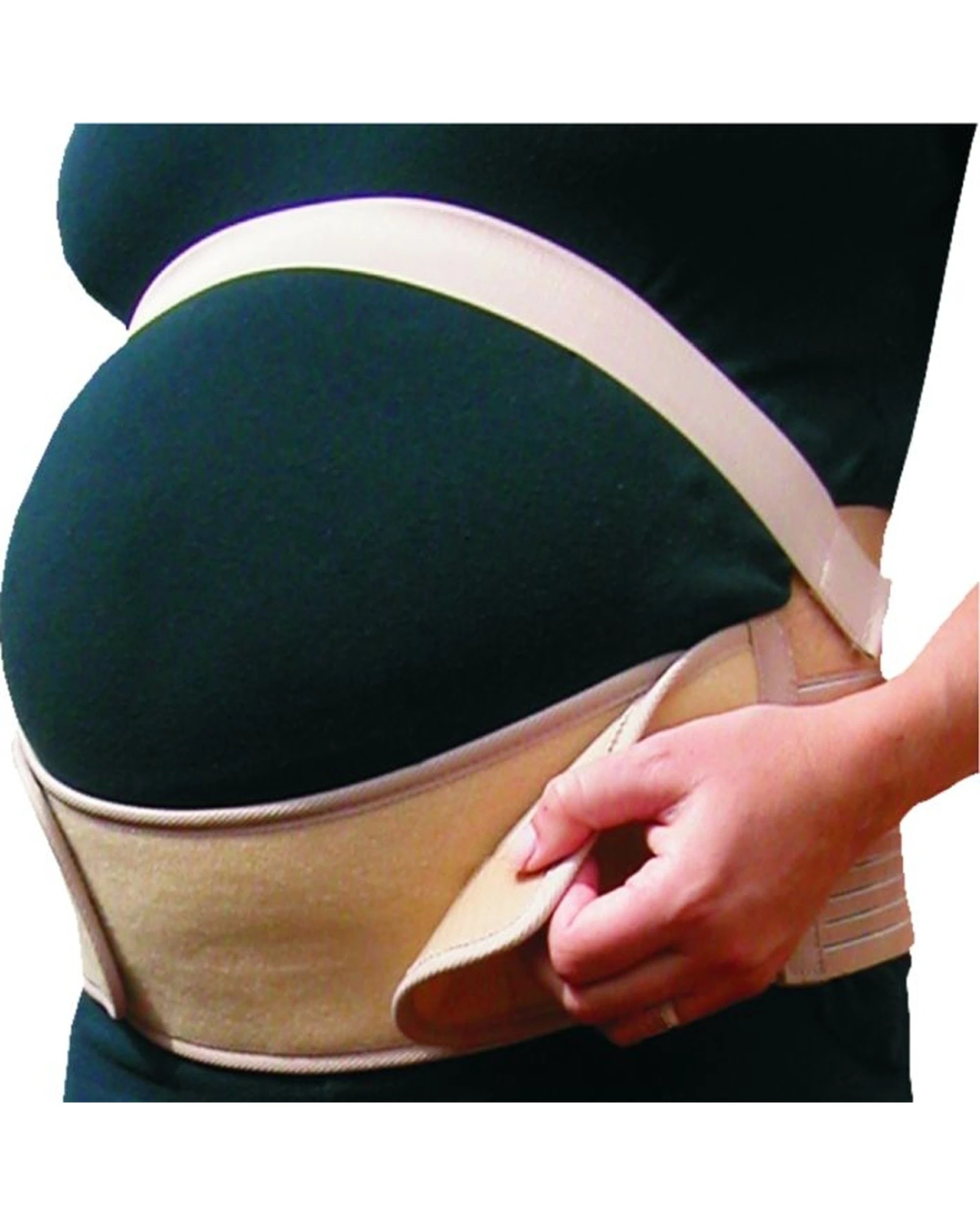 1 Bodyassist Elastic Maternity Support Belt Comfortable Fit Large X-Large - Beige - Beige, 1 of 1