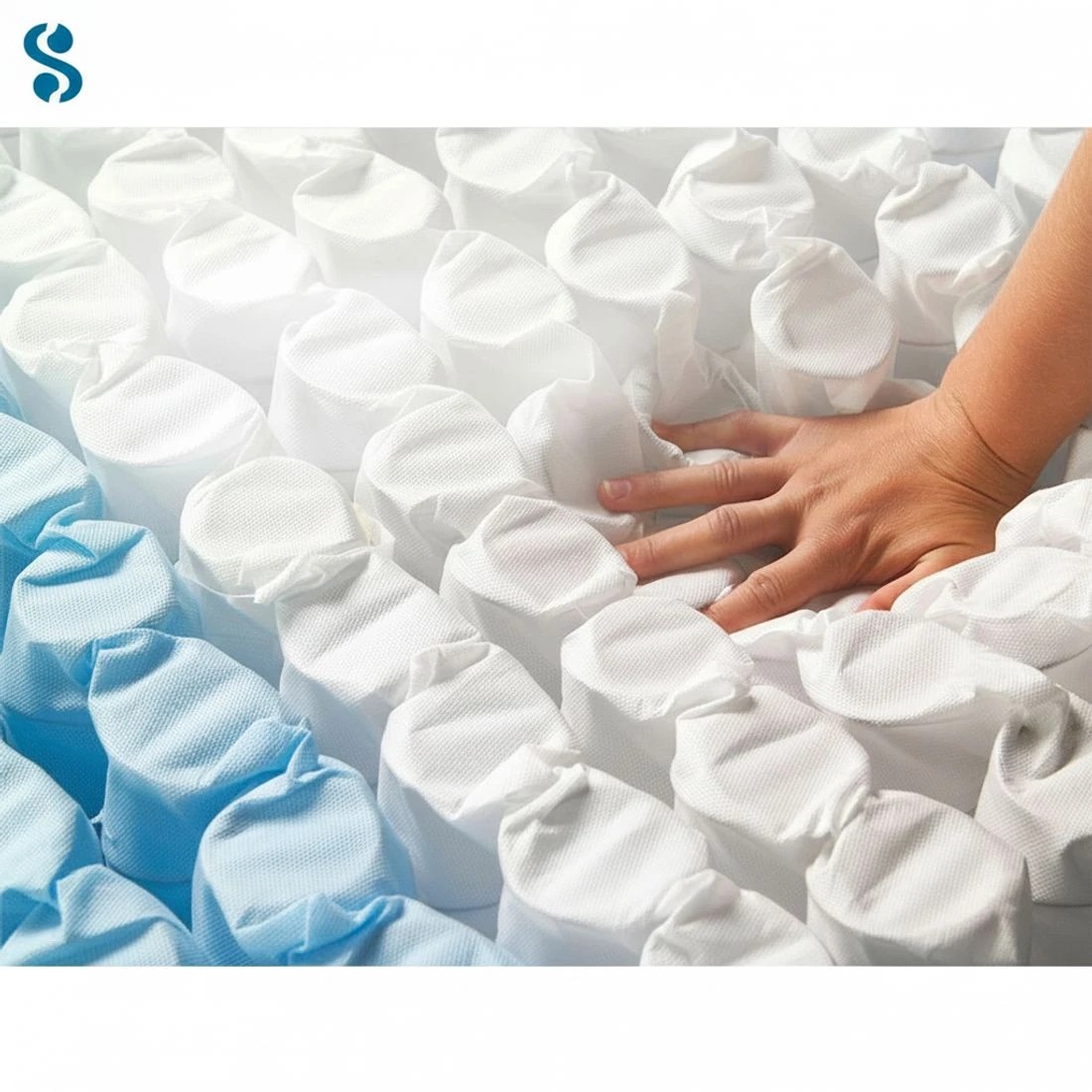 6 Giselle Bedding 21cm Mattress Tight Top Double - White, 6 of 8