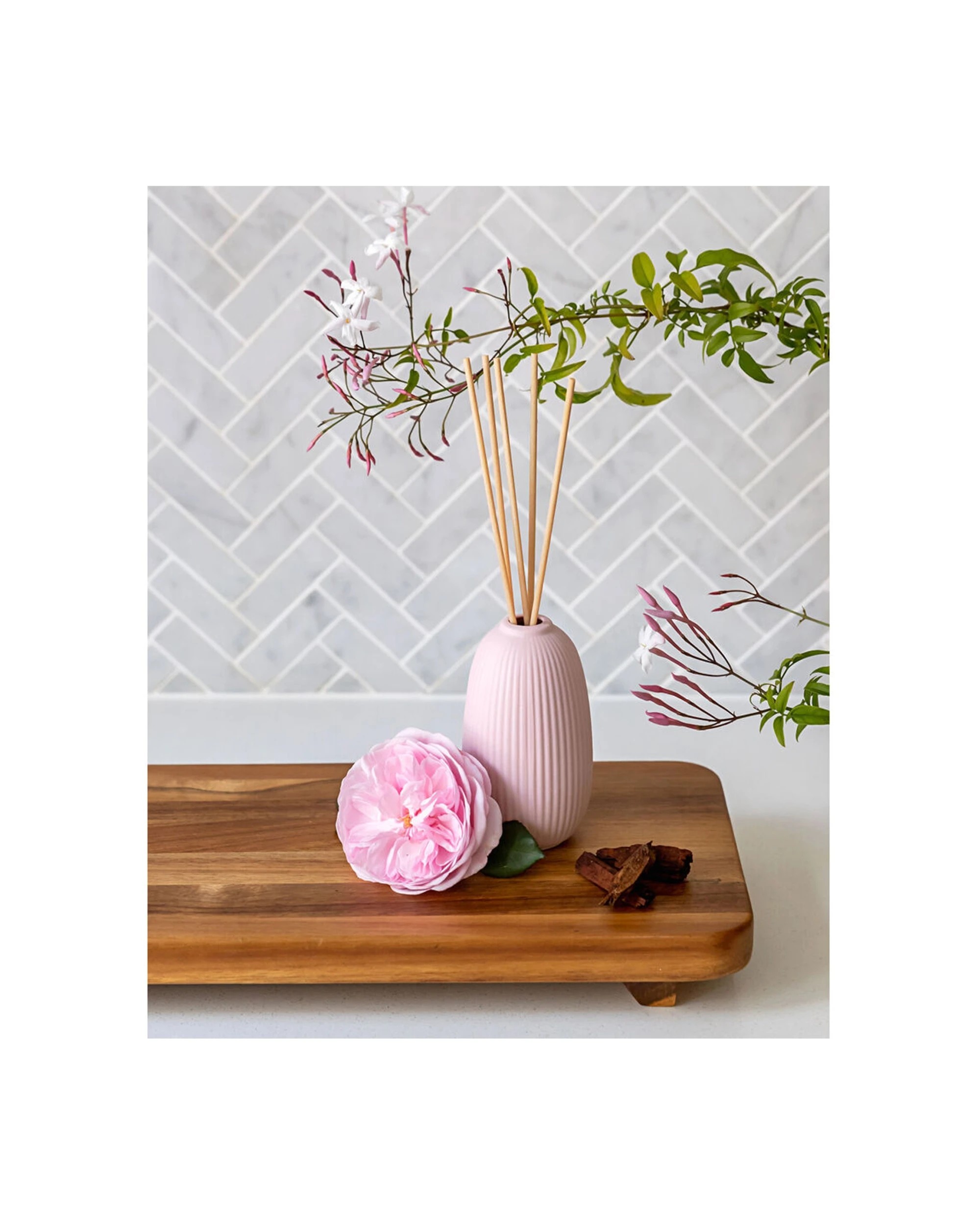 2 Bramble Bay Native Reed Diffuser Desert Rose Scented Home Fragrance 150ml - Pink, 2 of 4