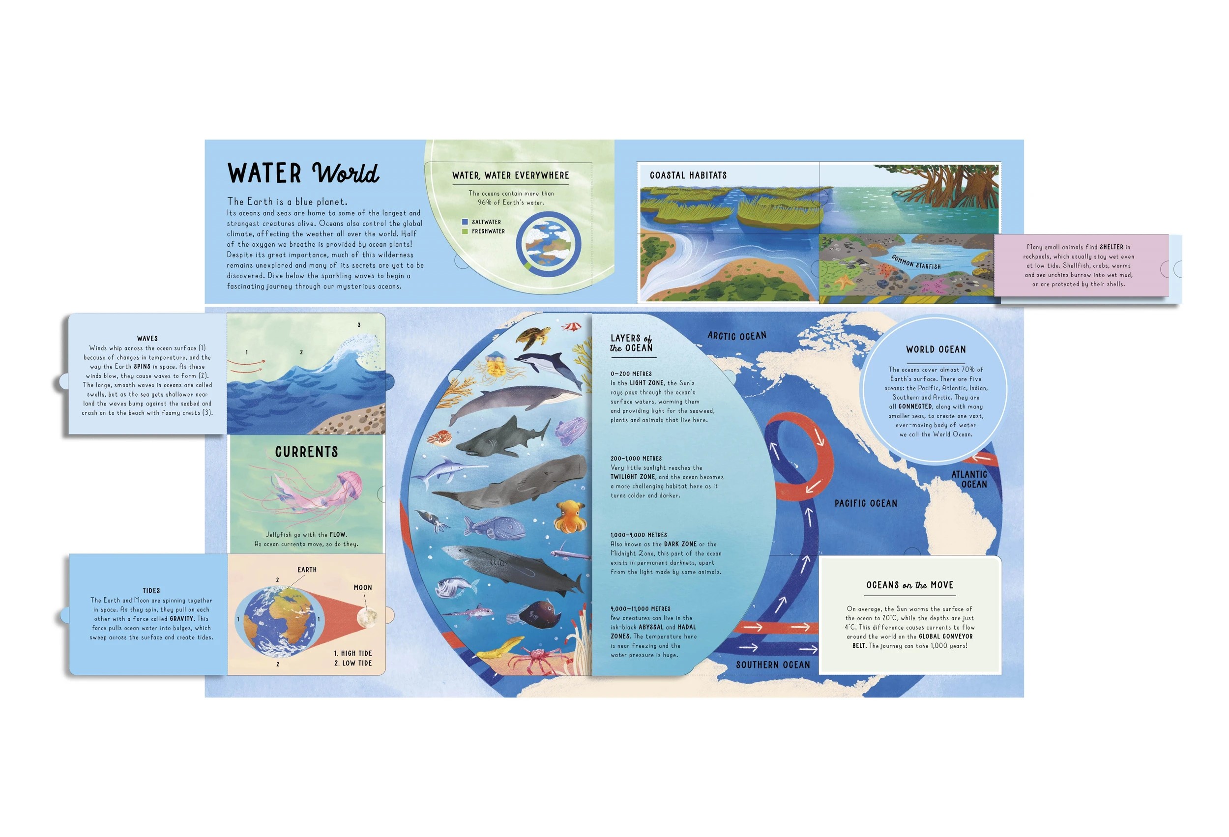 2 Lift-the-Flap Encyclopaedia of Oceans: 200 Flaps to Explore - Book, 2 of 9