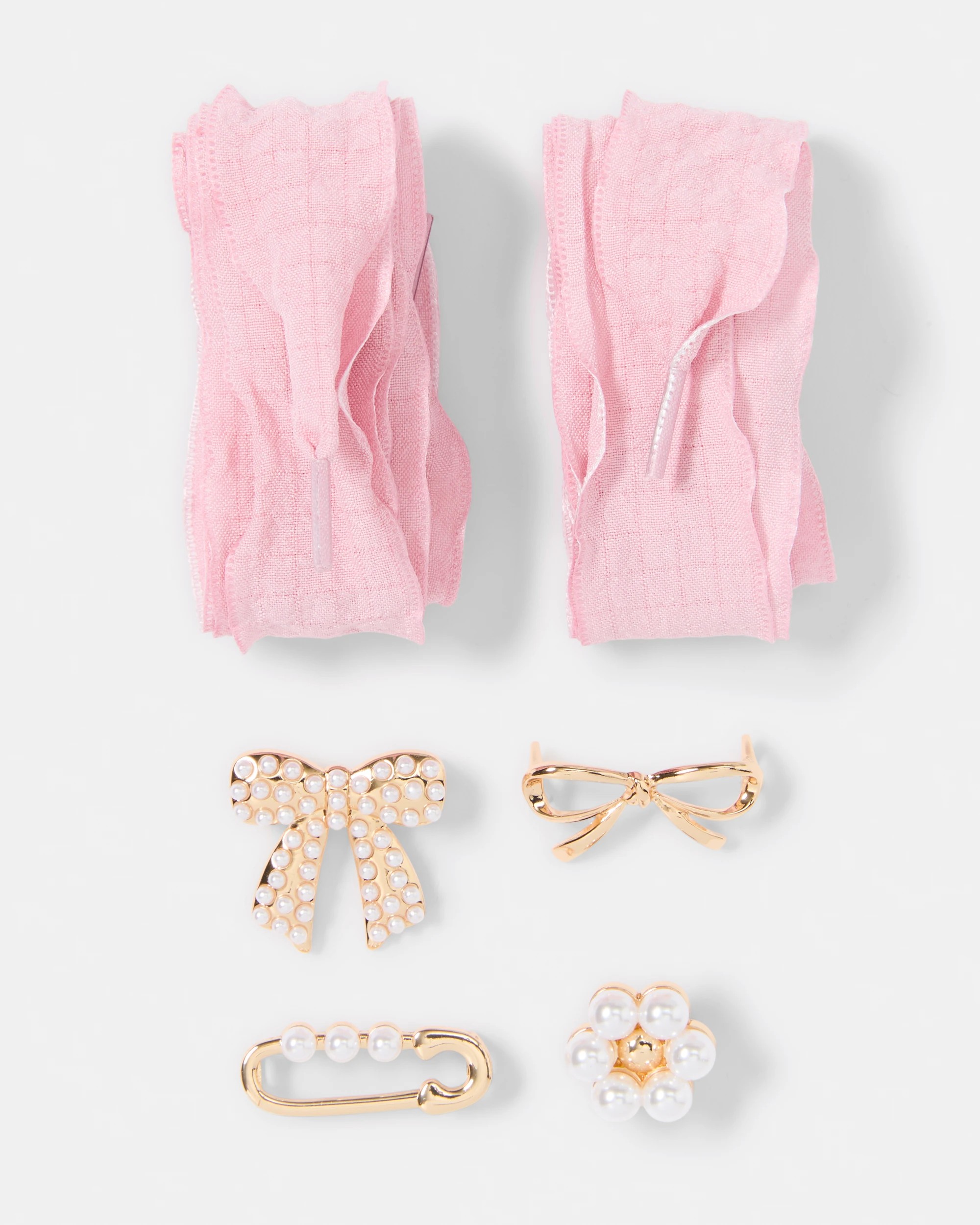 1 6 Pack Shoe Charms and Lace Set, 1 of 3