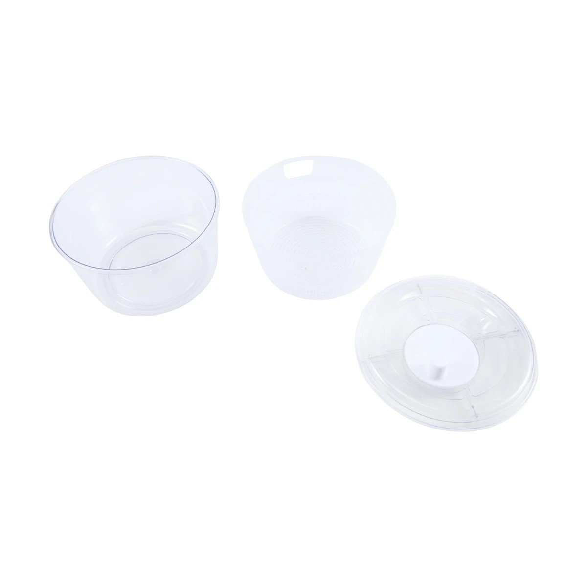 7 Clear Salad Spinner, 7 of 8