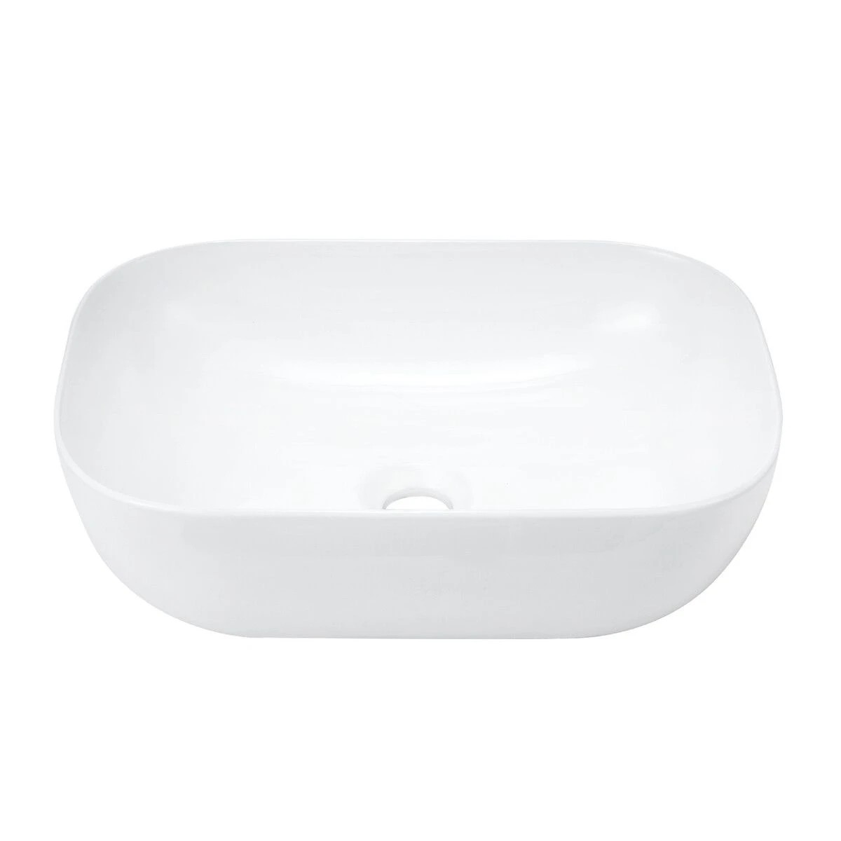 6 LUXSUITE Bathroom Basin Sink Vanity Vessel Washing Hand Wash Bowl Ceramic Above Counter Bath Toilet Countertop White, 6 of 6