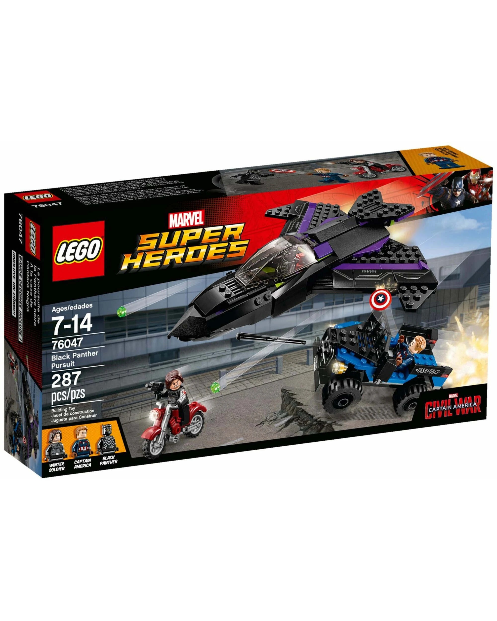 1 LEGO 76047 Marvel Super Heroes Black Panther Pursuit, 1 of 5