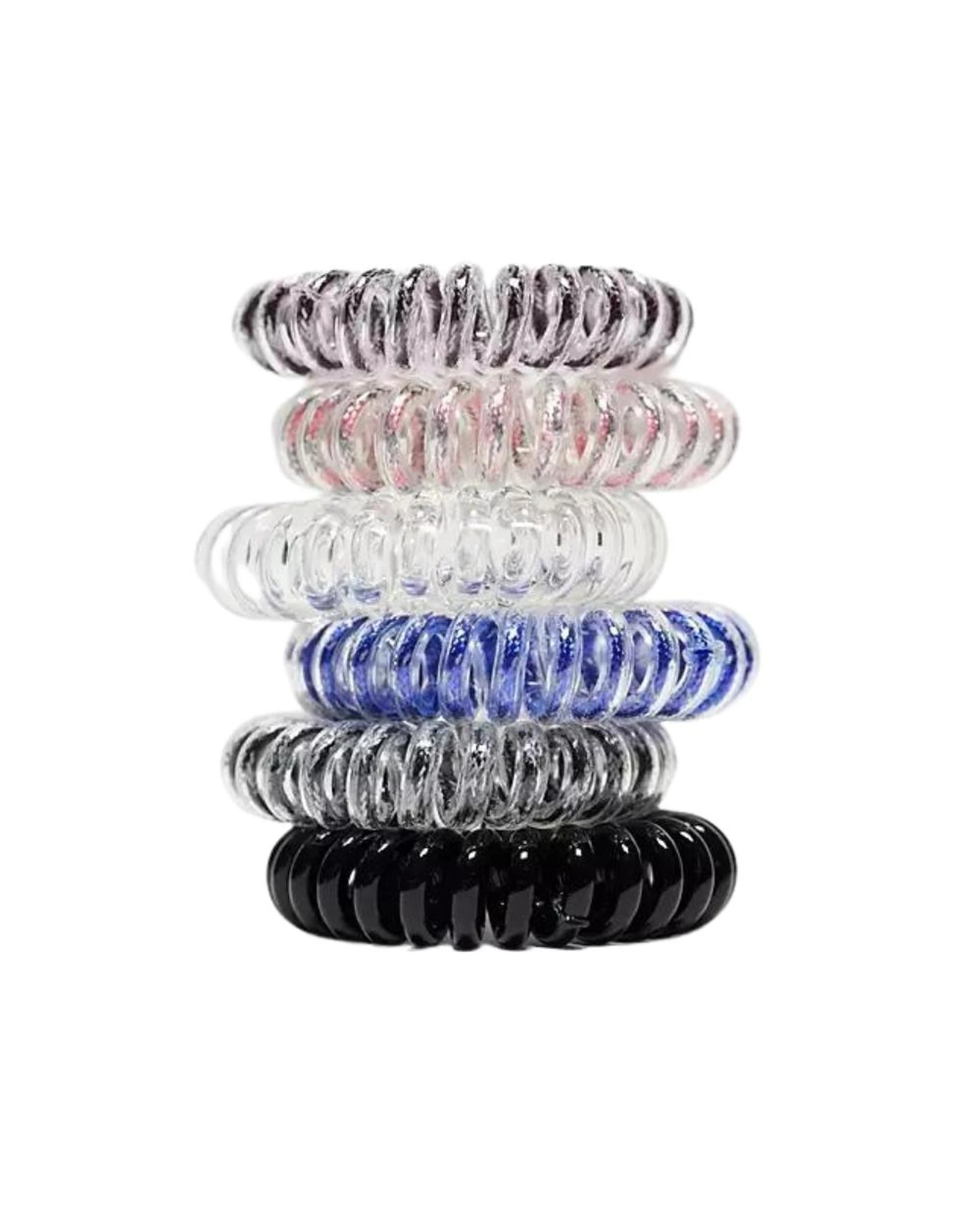 2 Invisibobble Power Sport Performance Hair Spiral Hair Ties 6Pk - Be Visible - Multi, 2 of 2