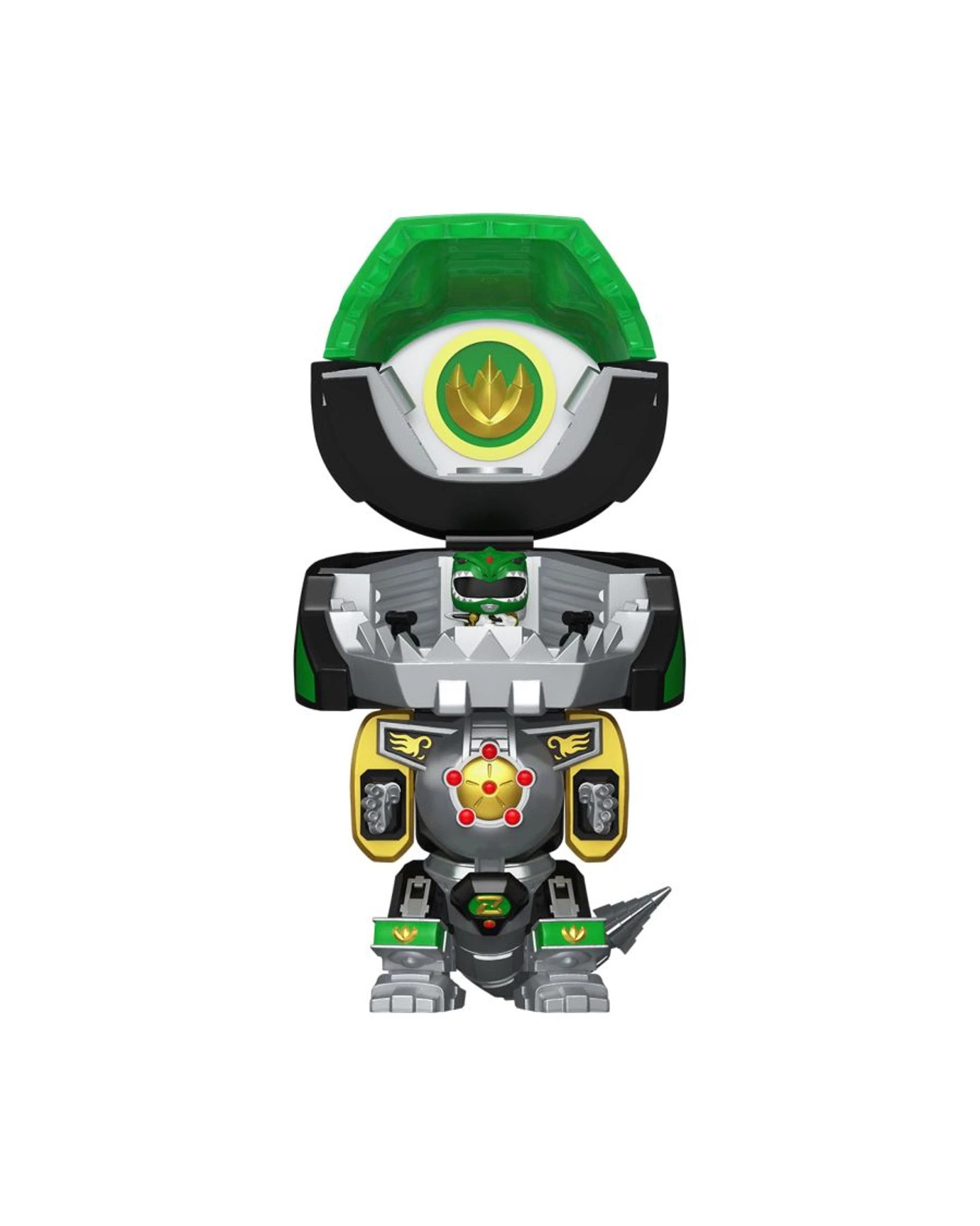 Mighty Morphin Power Rangers Dragonzord with Green Ranger Bitty POP ...