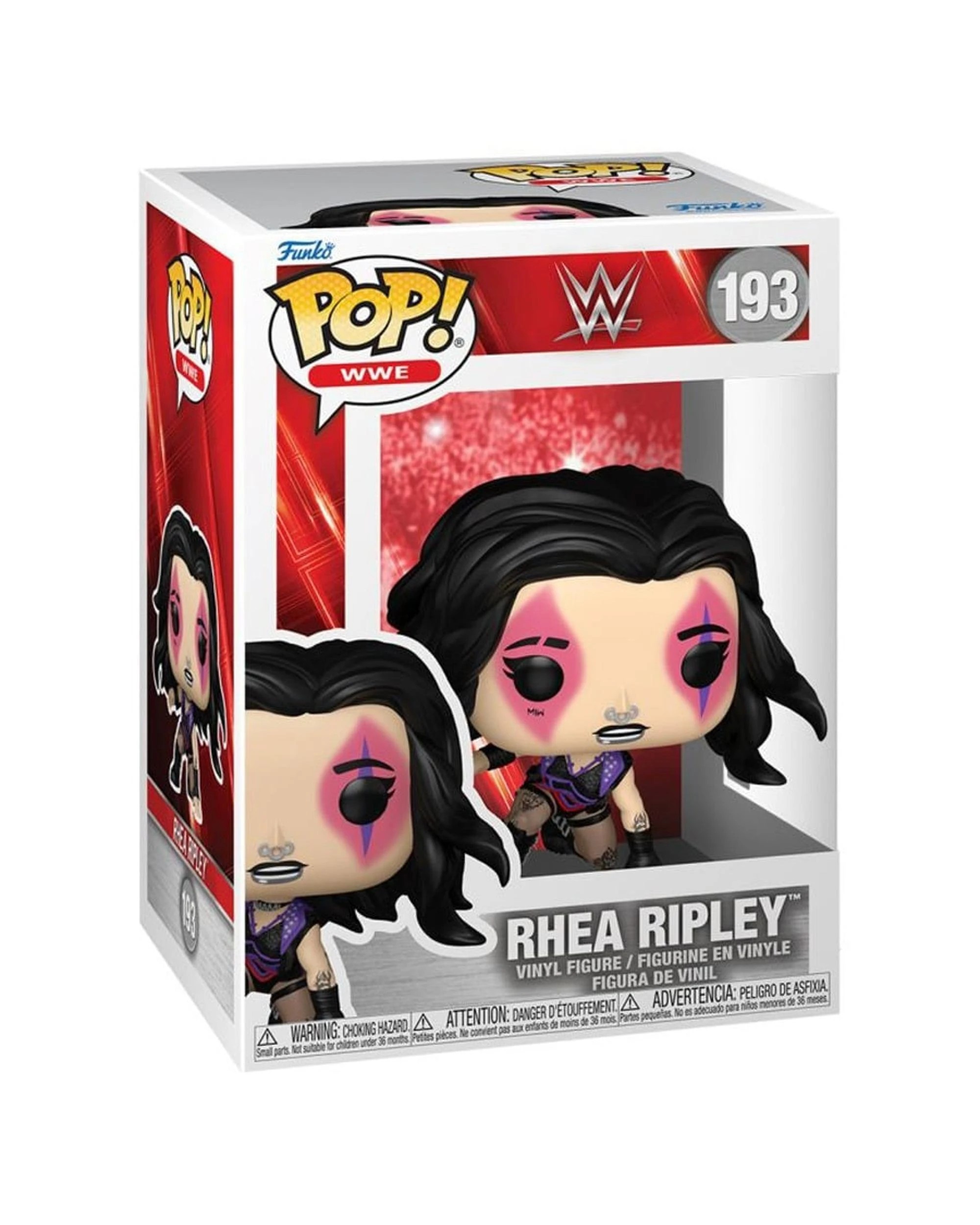 3 WWE Rhea Ripley - Wrestle Mania XL -  Pop! Vinyl, 3 of 6