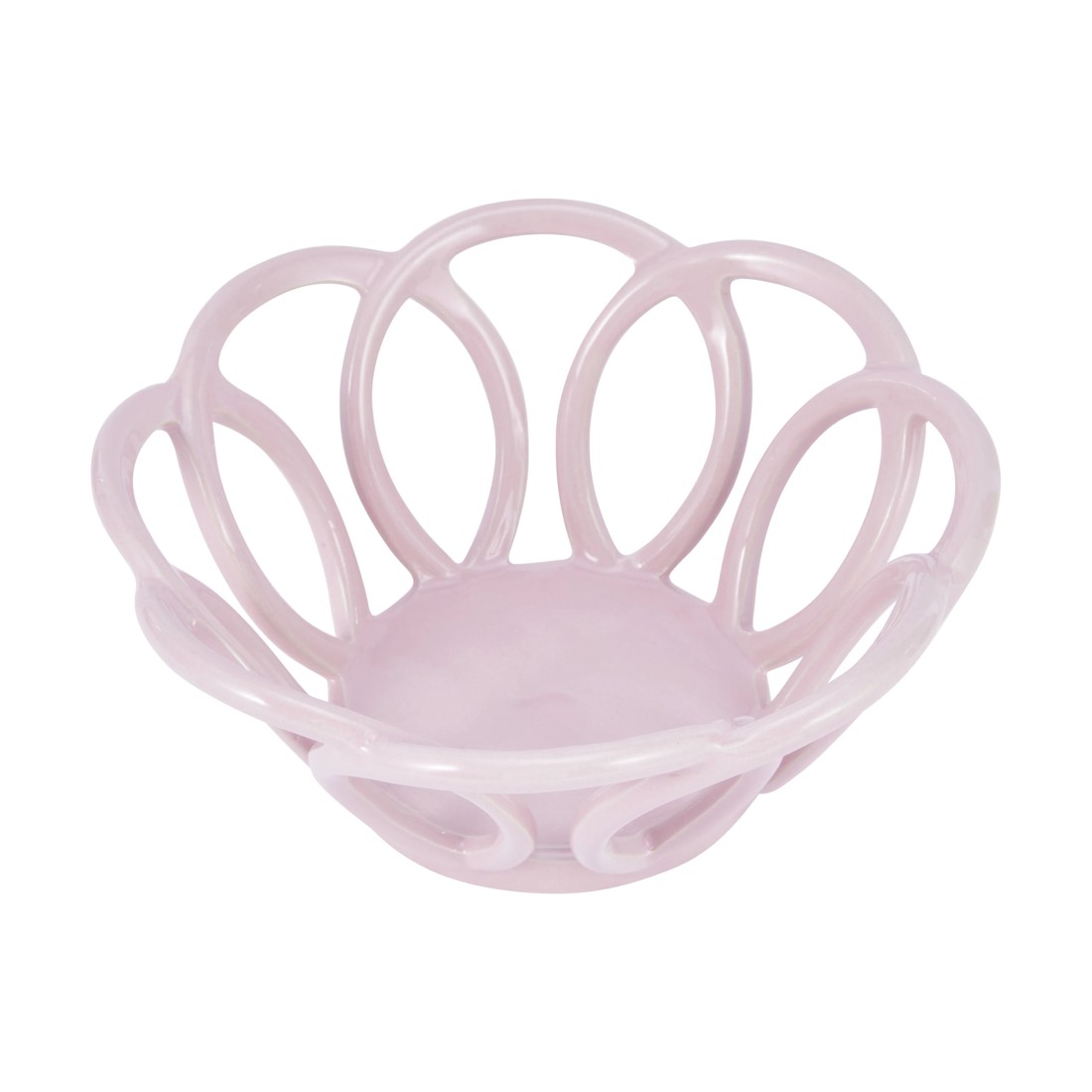 1 Ceramic Woven Decor Bowl, 1 of 5