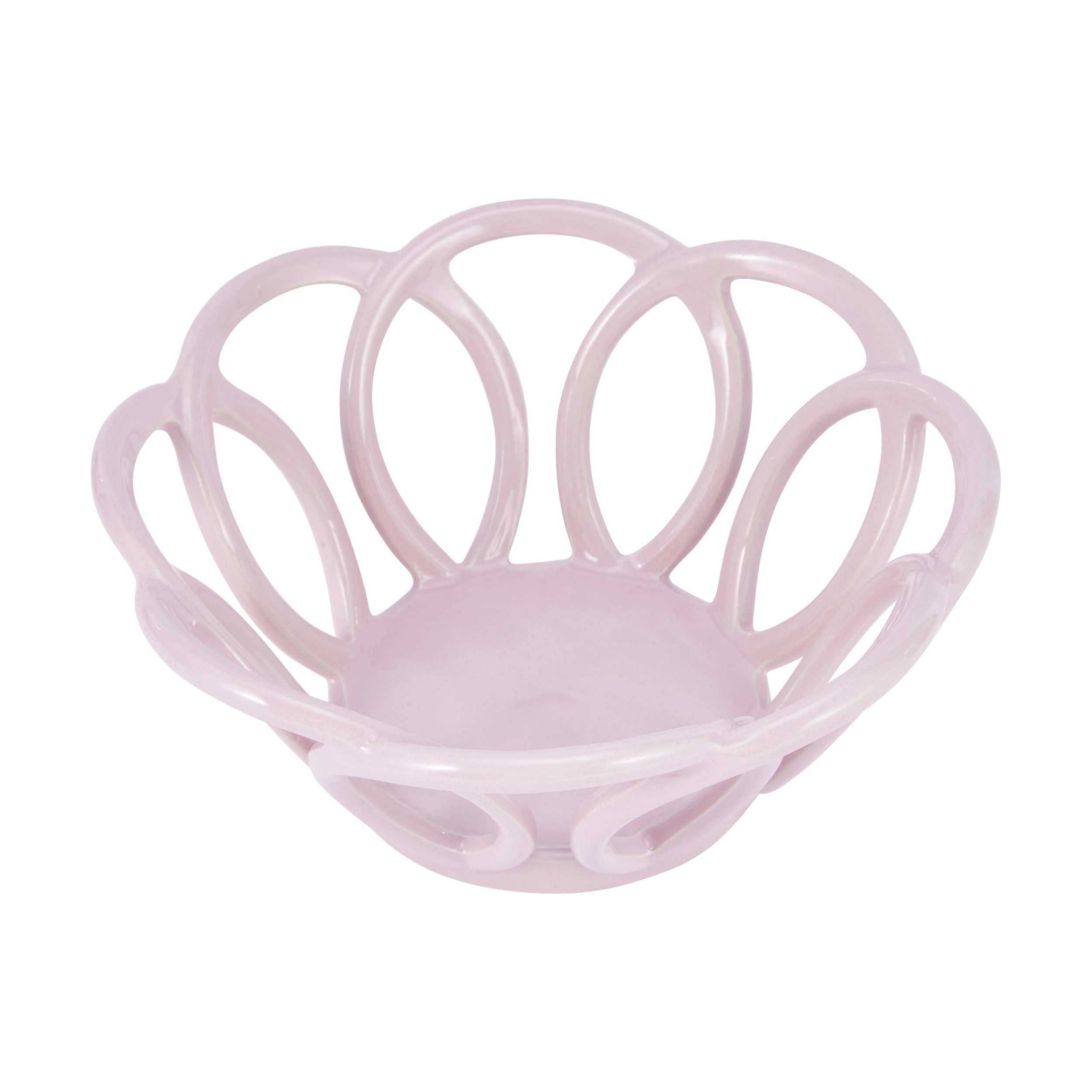 1 Ceramic Woven Decor Bowl, 1 of 5