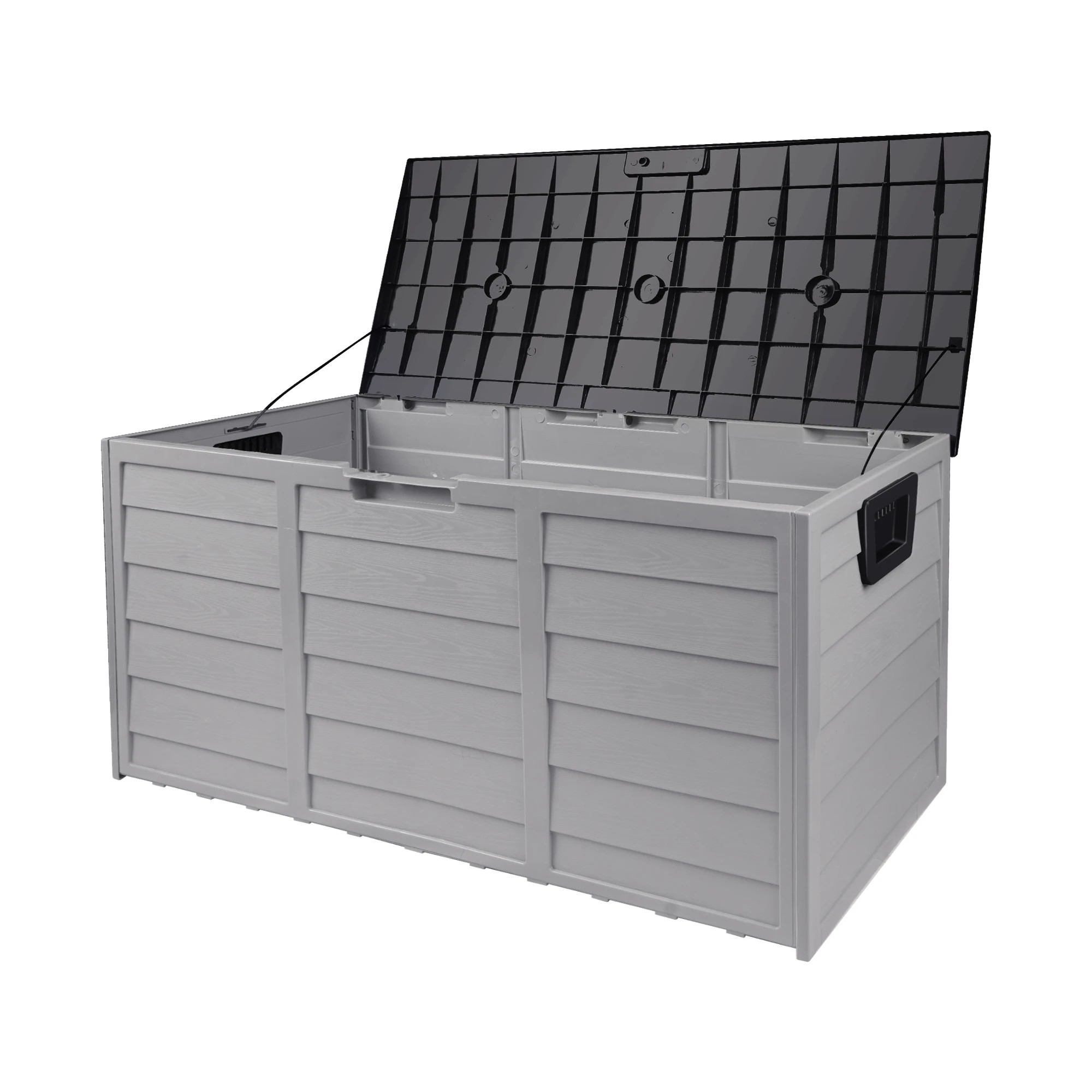 6 Livsip Outdoor Storage Box 290L Garden Container Lockable Waterproof Tool Chest - Multi, 6 of 9