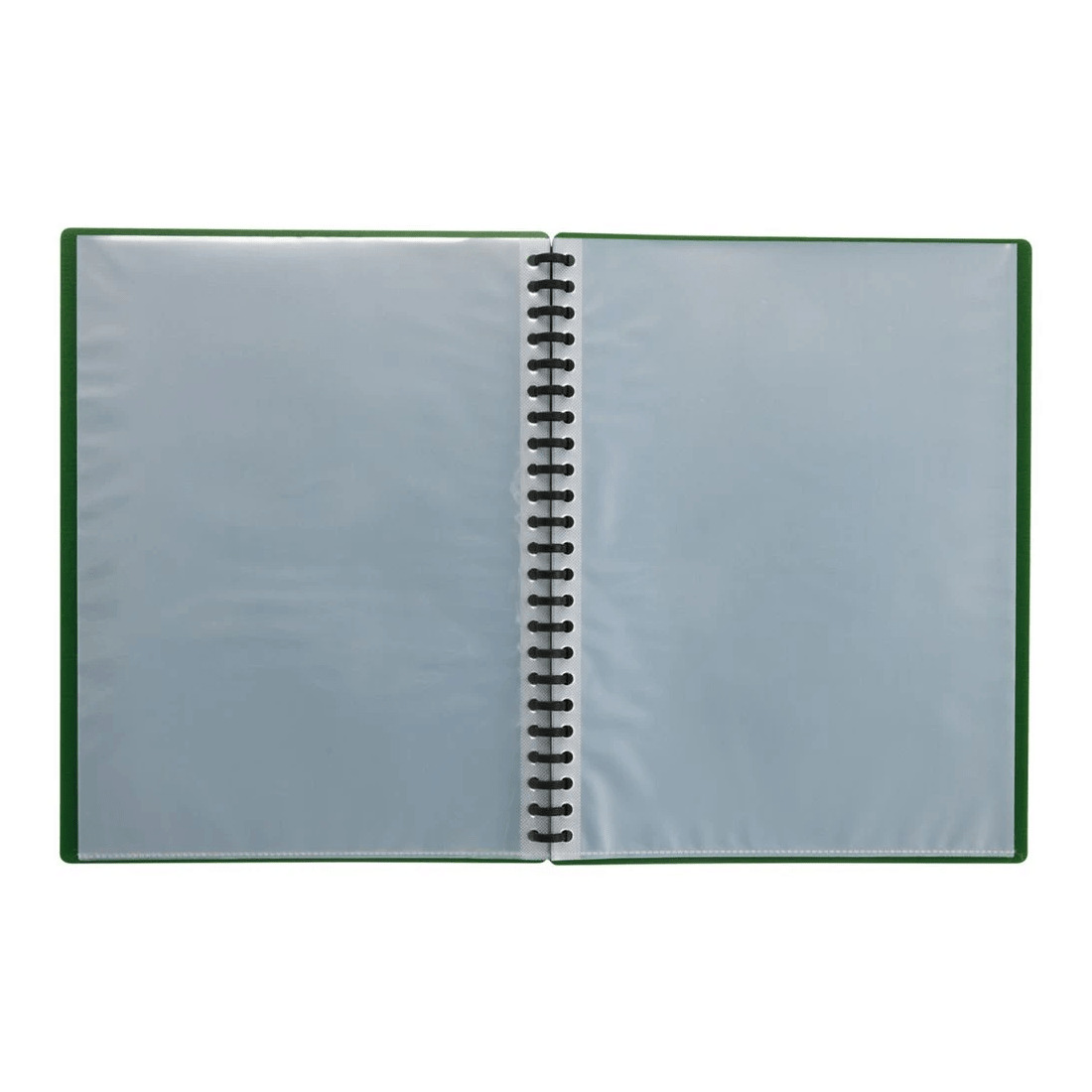 4 JB Rec A4 Refillable Display Book 20 Pockets Dark Green, 4 of 5
