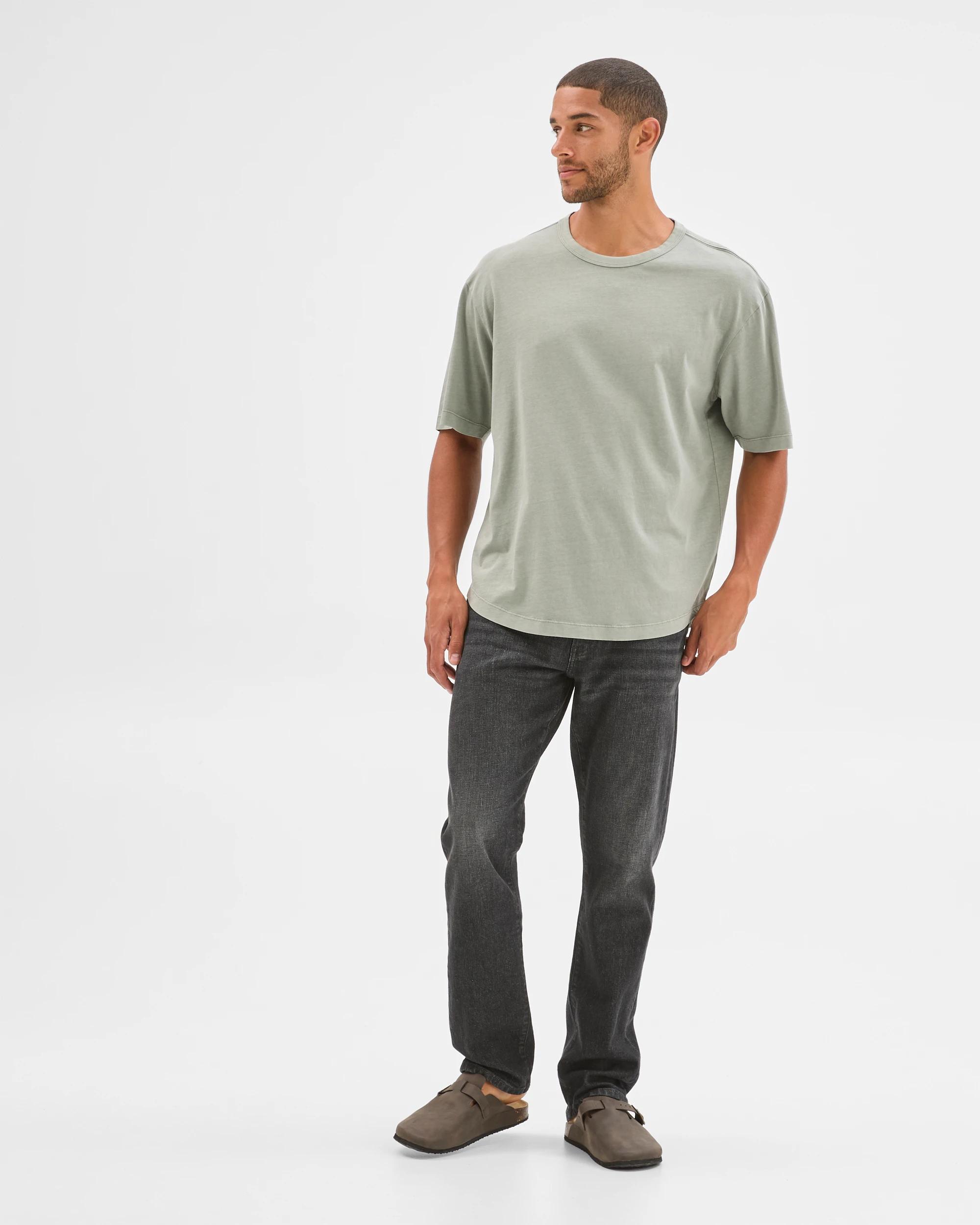 4 Target Man Australian Cotton Oversized T-Shirt PUTTY, 4 of 6