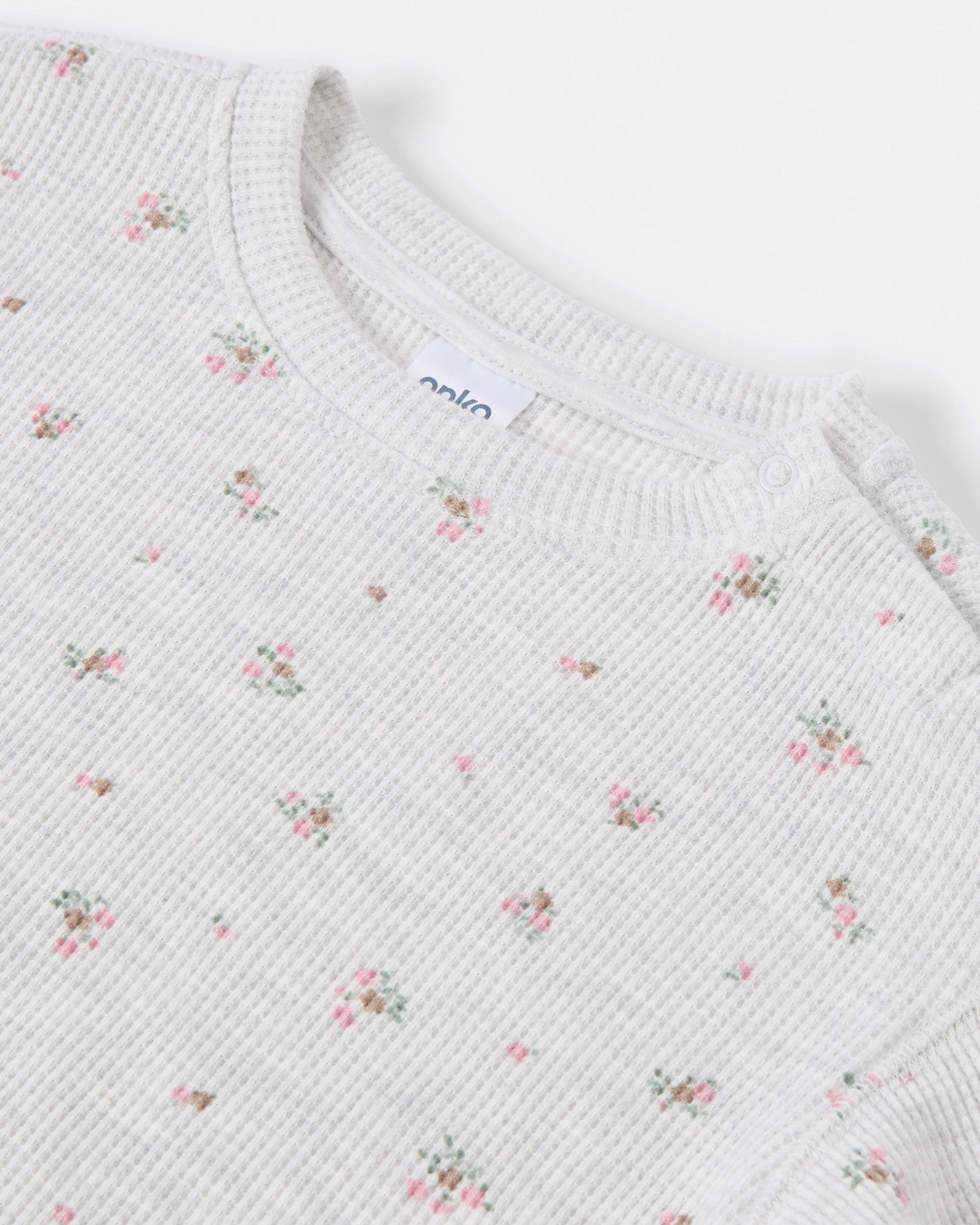 5 Waffle Set Gry Ditsy, 5 of 6