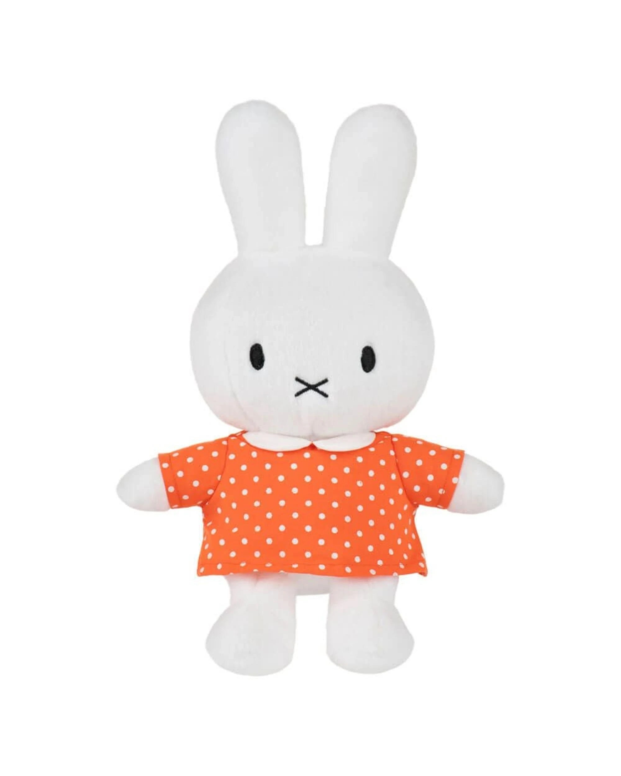 6 Miffy Orange Spot Dress 29cm Plush - Orange, 6 of 6