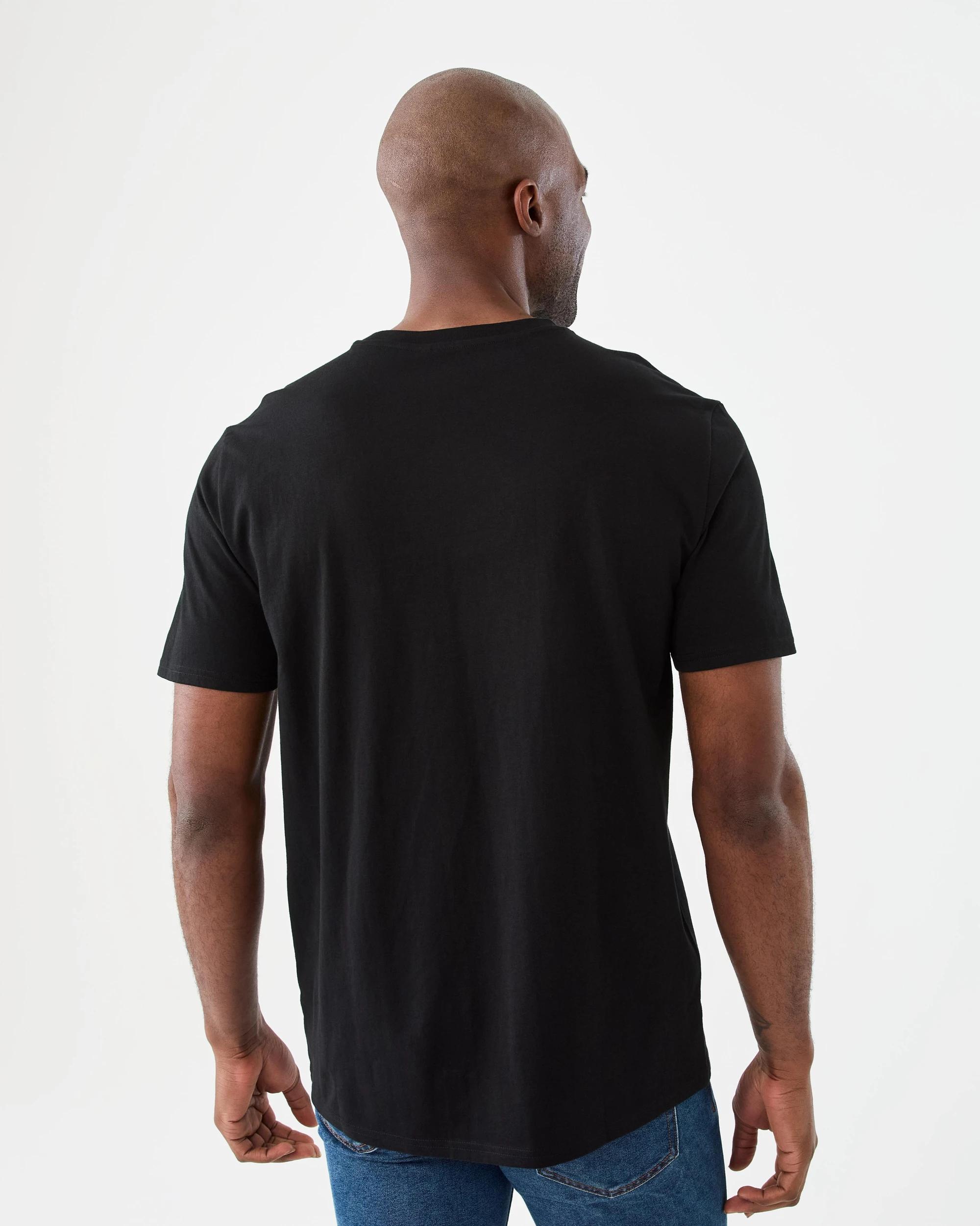 3 Print T-shirt Blk Ny, 3 of 6