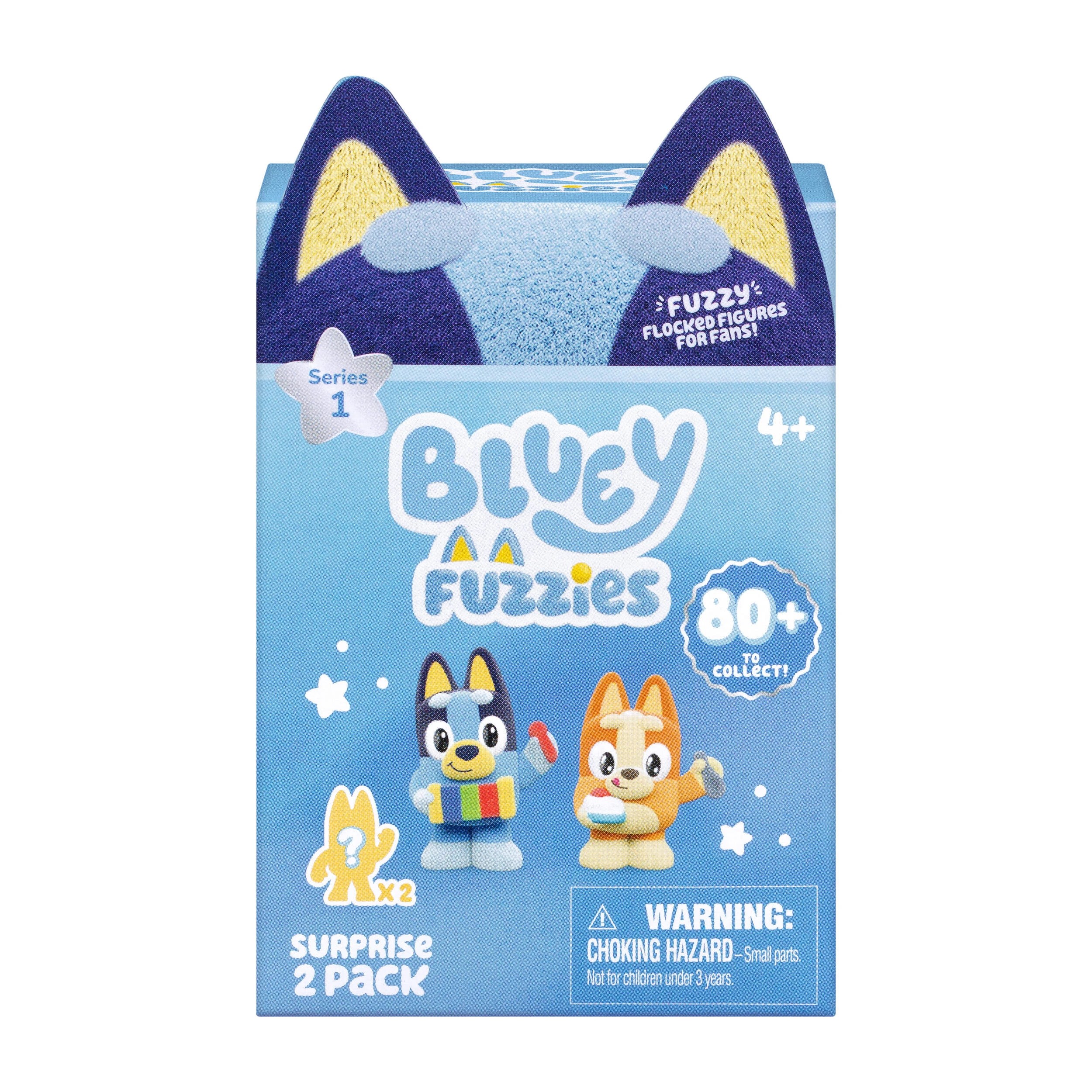 2 2 Pack Bluey Fuzzies S1 Collectible - Assorted - Multi, 2 of 6