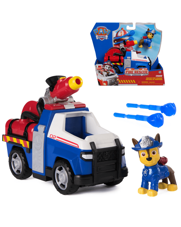 PAW Patrol Fire Rescue Themed Vehicle Chase
