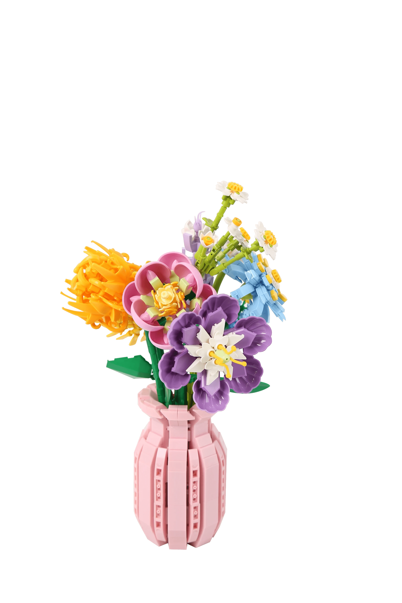 4 1312 Piece Mini Blocks Flower Series: Flower Vase, 4 of 6