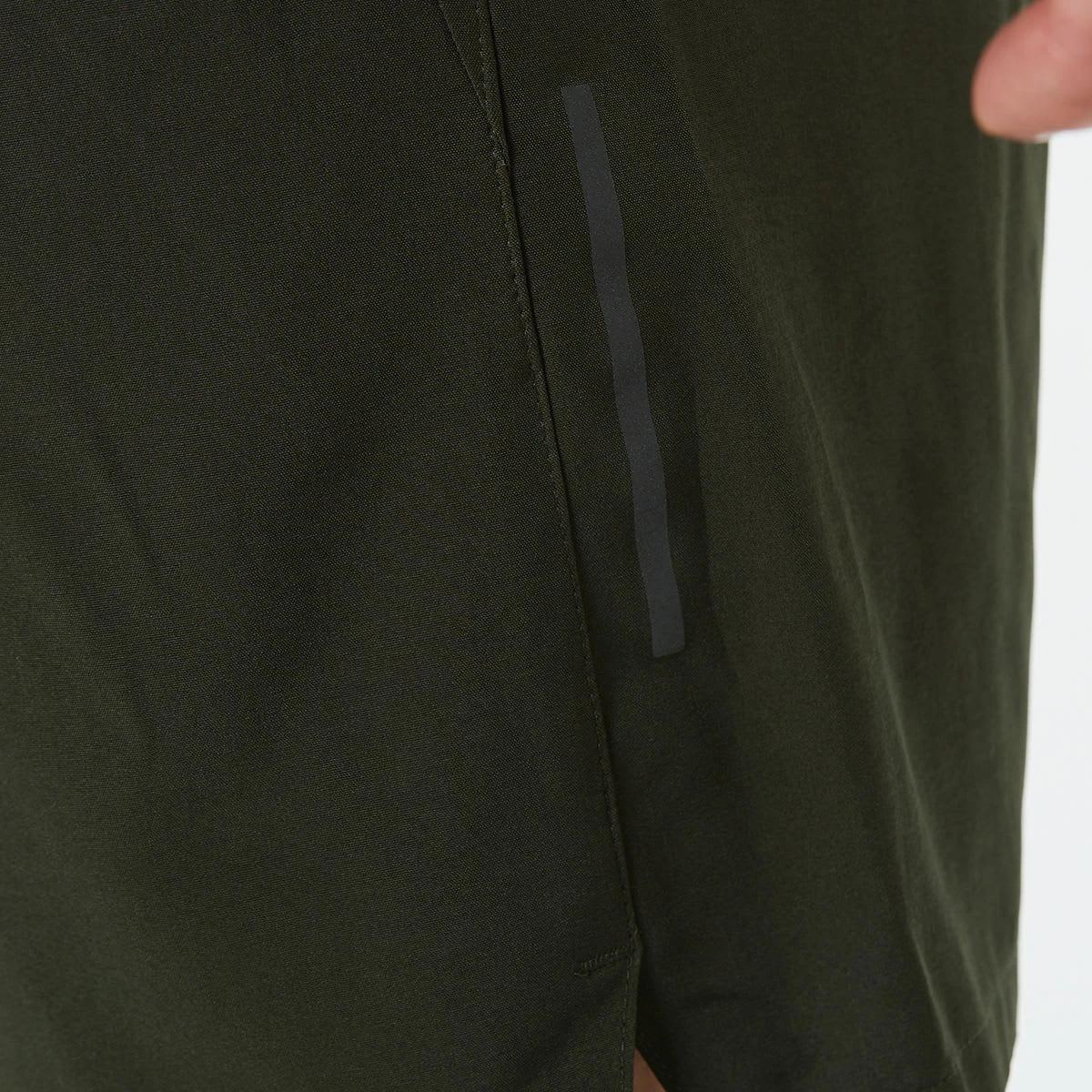 5 Active Mens Woven Stretch Shorts Khaki, 5 of 8