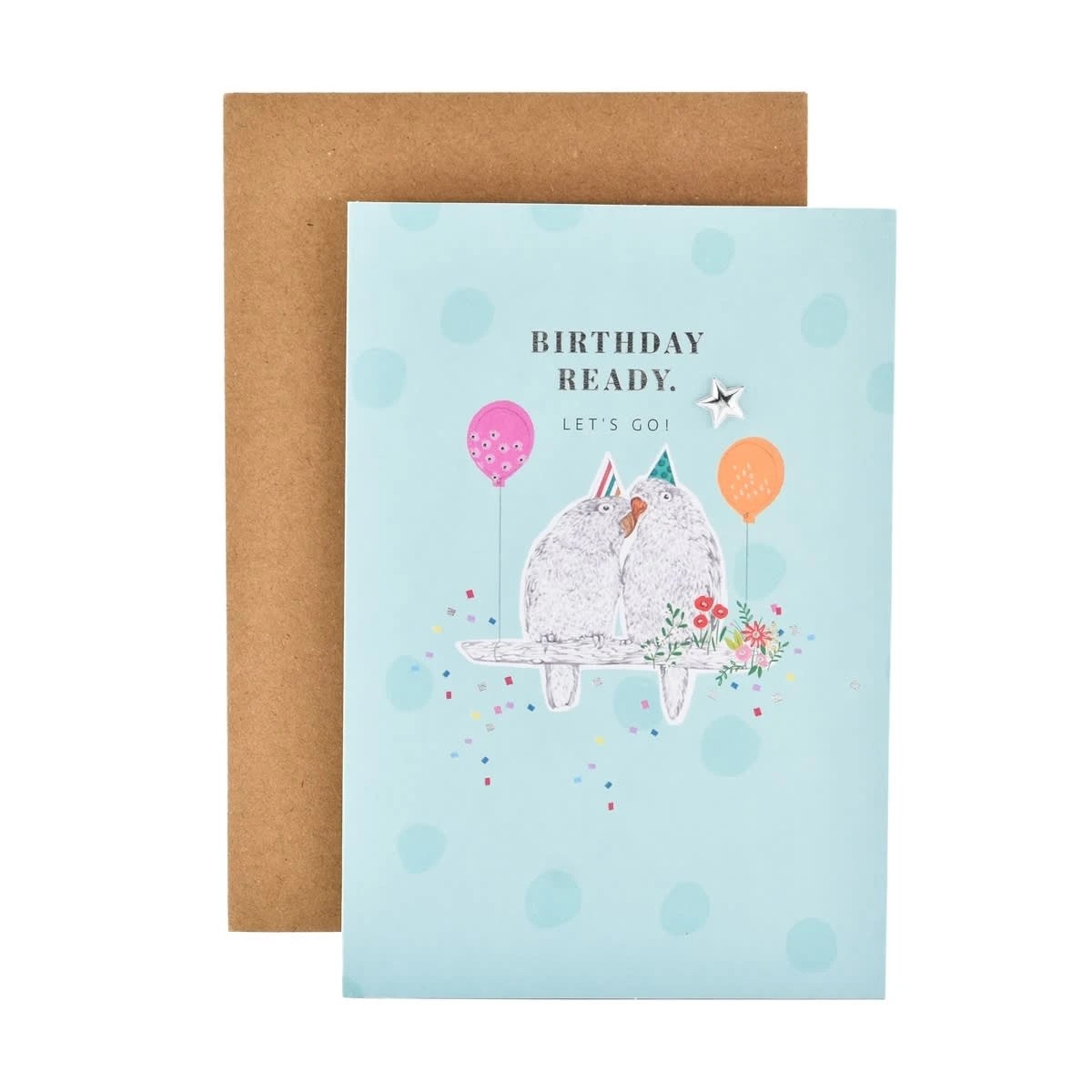 1 Hallmark Birthday Card - Birthday Birds, 1 of 3