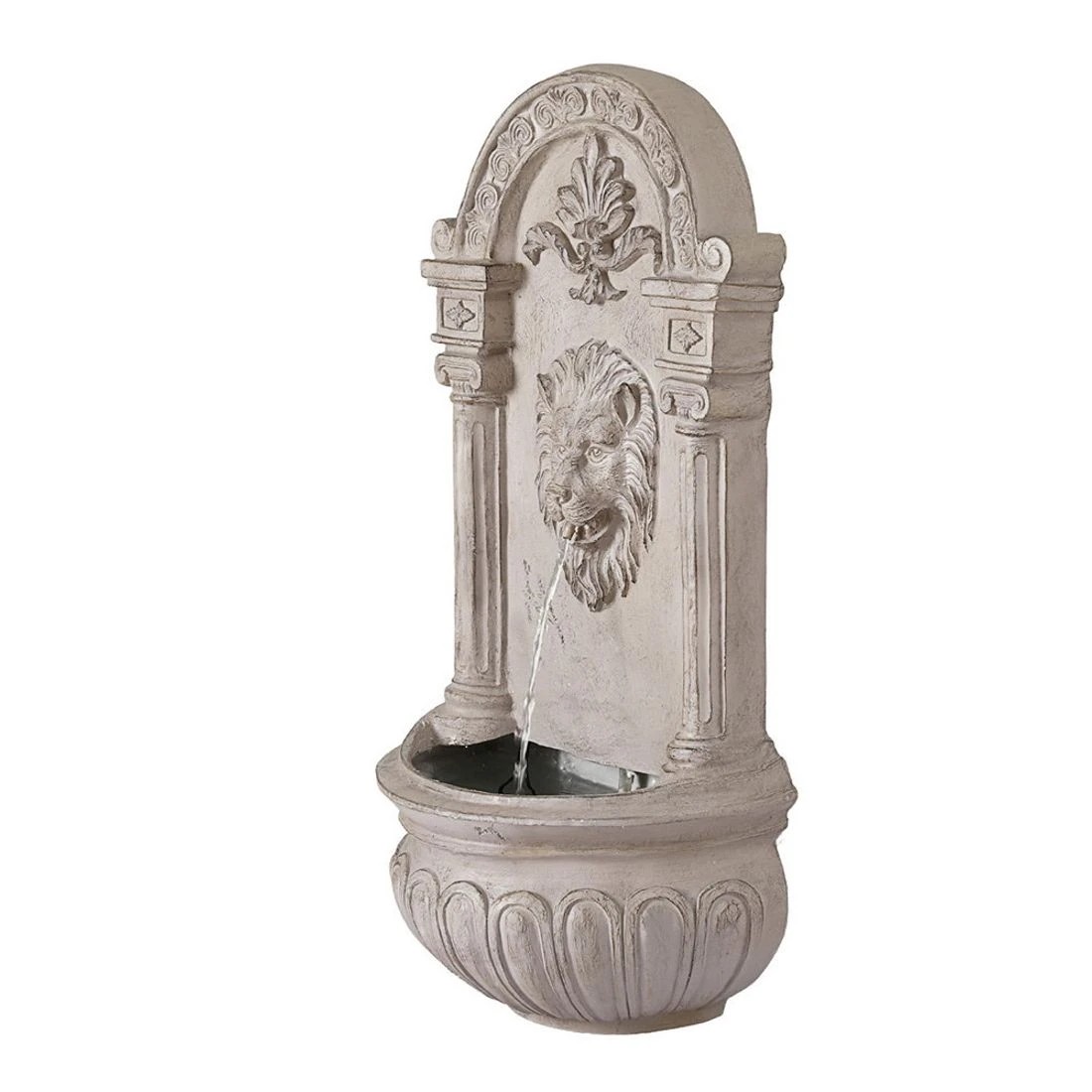 3 Gardeon Solar Fountain Water Feature Wall Mount Garden Fountains 77CM - Beige, 3 of 7