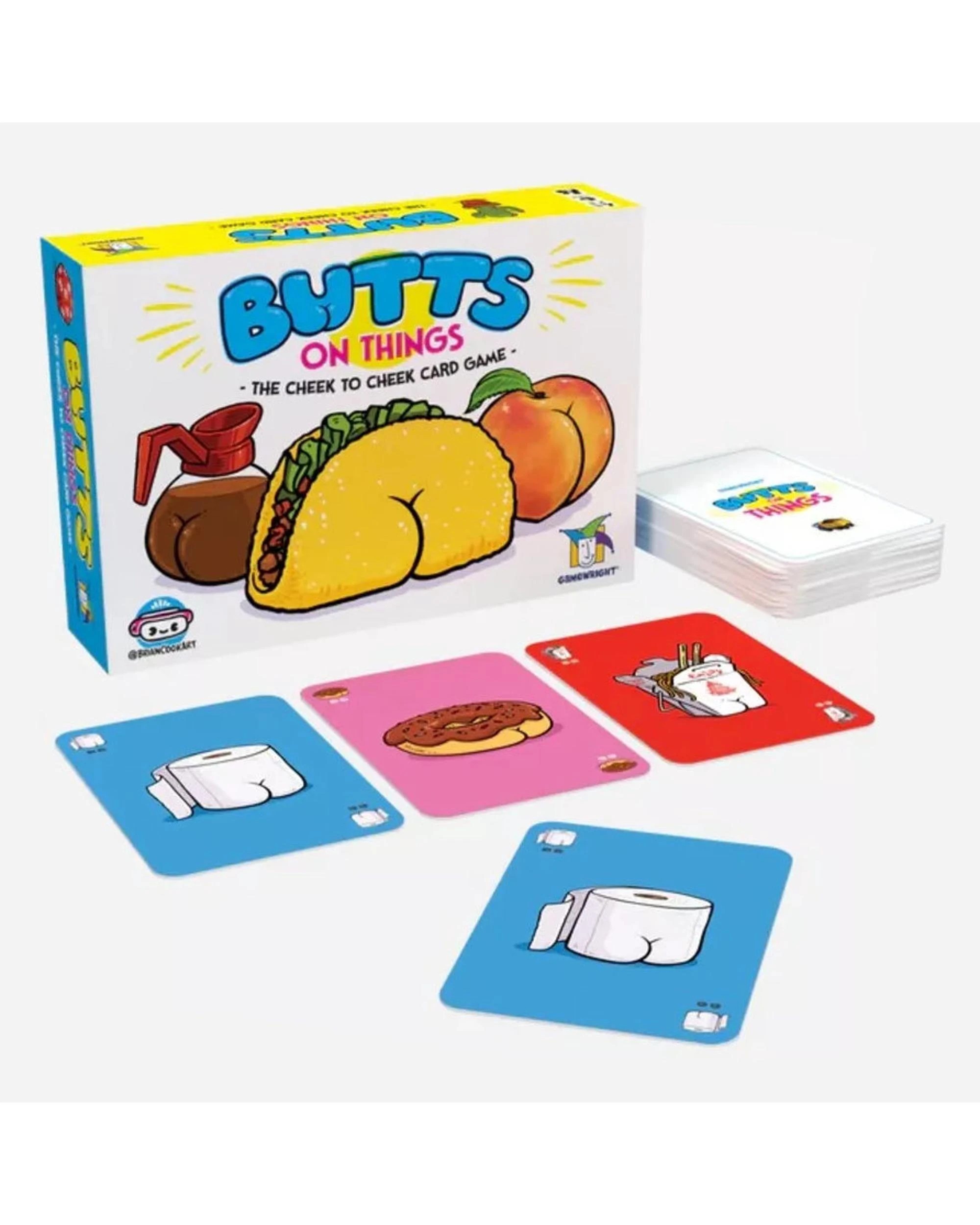 2 Butts On Things Card Game, 2 of 2