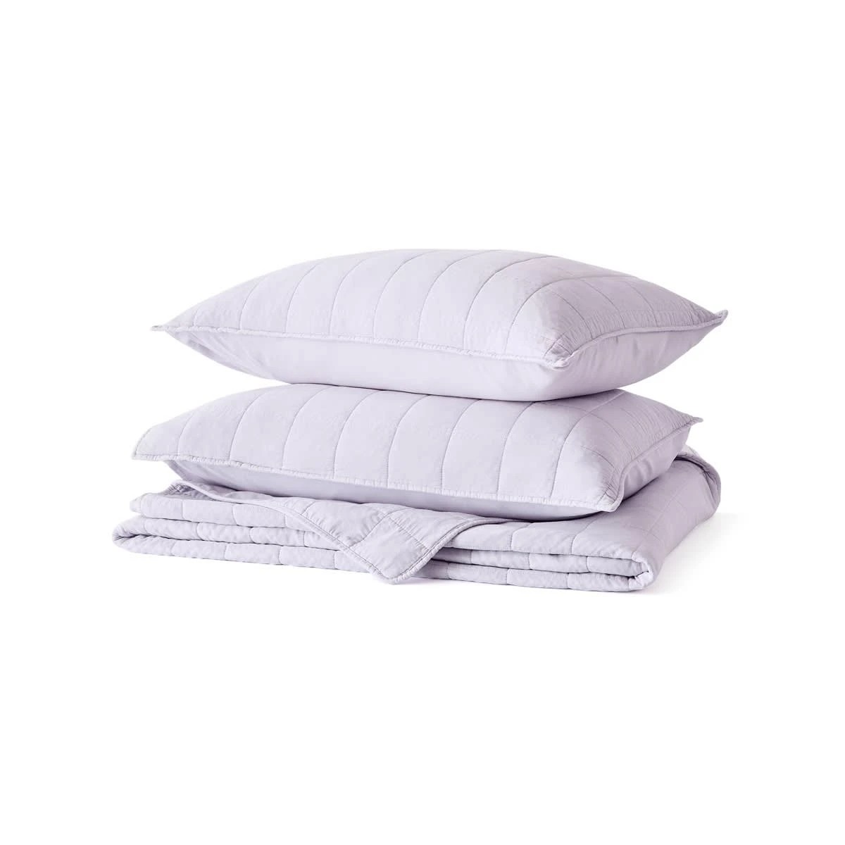 6 Hayden Coverlet Set - Queen/King Bed, Lilac, 6 of 7