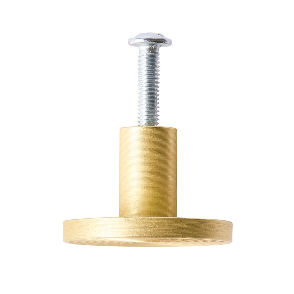 5 2 Pack Linear Round Handles - Gold Look, 5 of 8