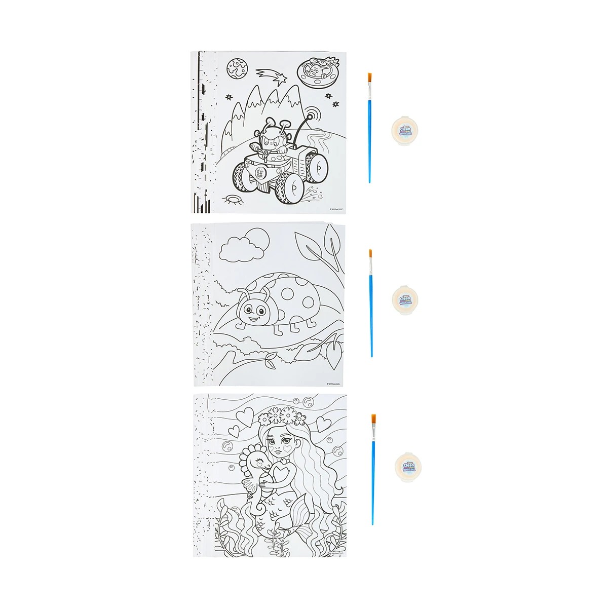 2 Scentos Clean Colouring Painting - Assorted, 2 of 10