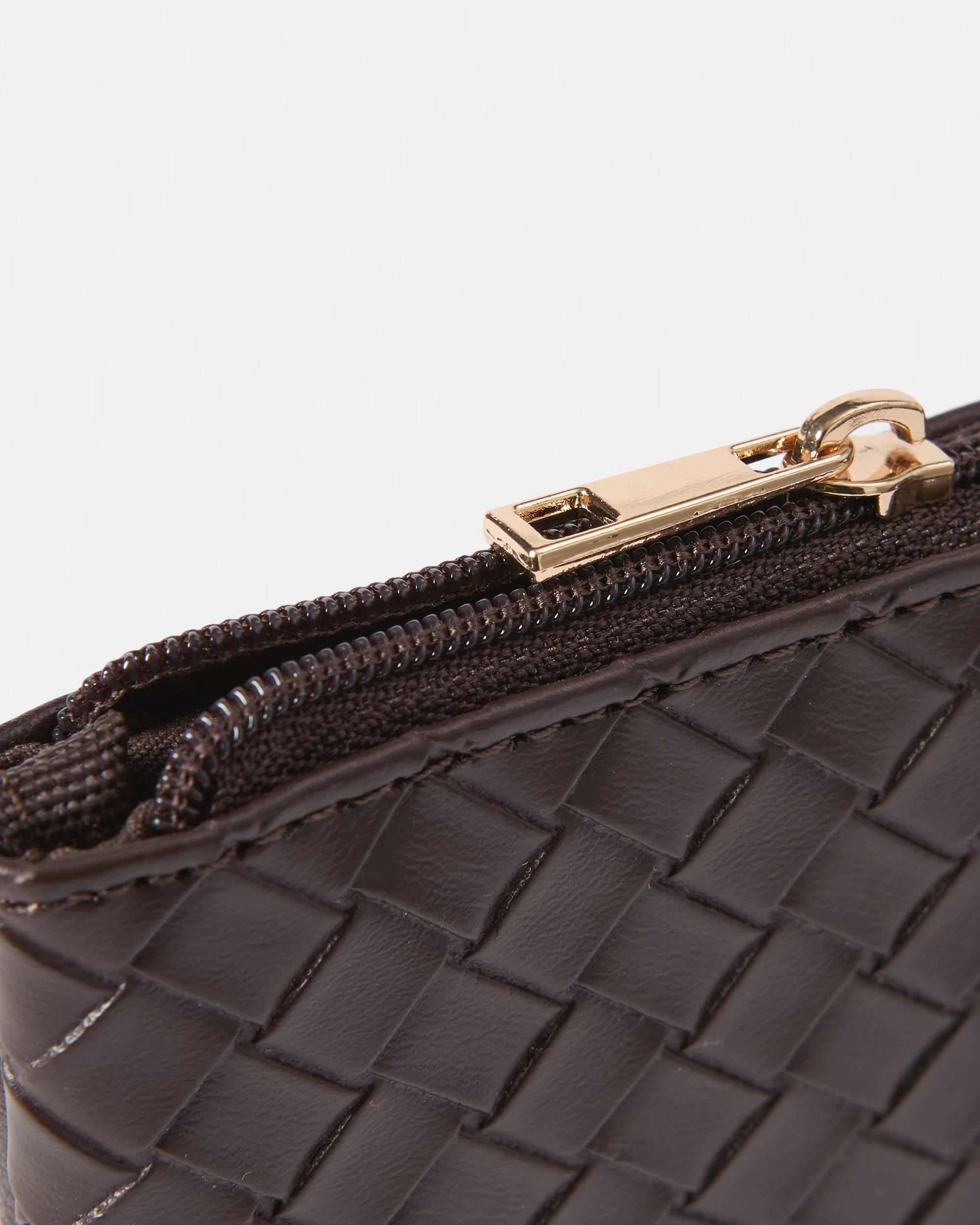 4 Weave Coin Purse Deep Fudge, 4 of 4