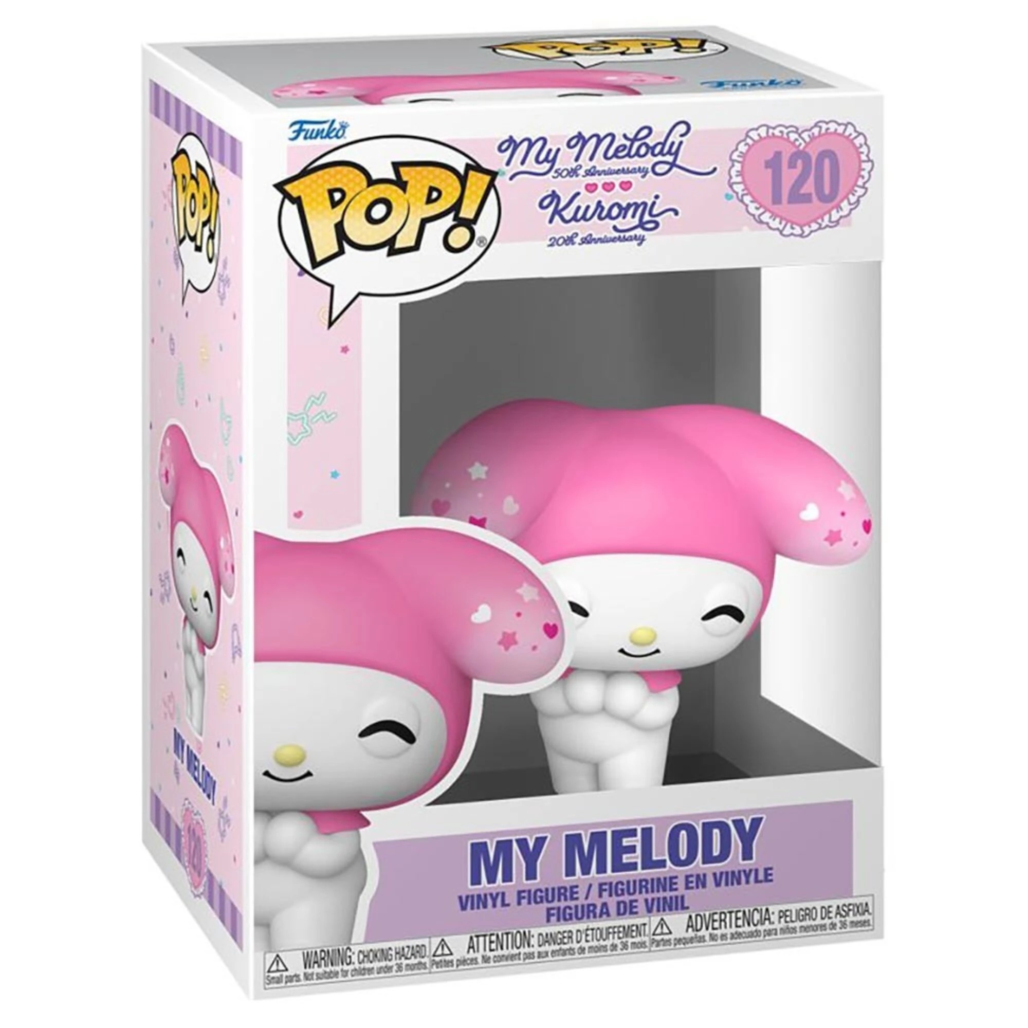 2 Hello Kitty - My Melody 50th Anniversary Pop! Vinyl Figure, 2 of 2