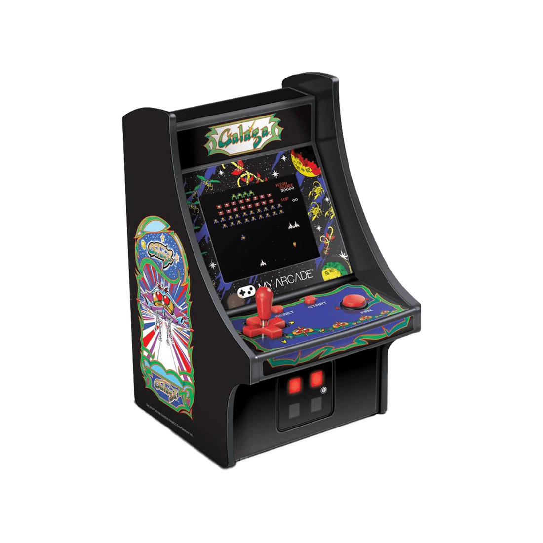 3 My Arcade Galaga Micro Player, 3 of 5