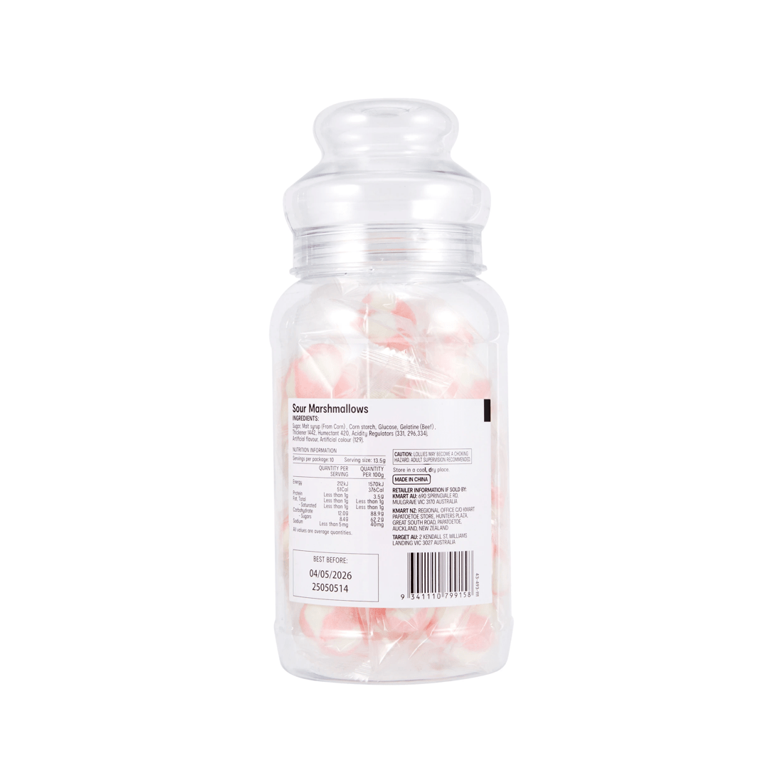 5 Sour Marshmallows 135g, 5 of 5