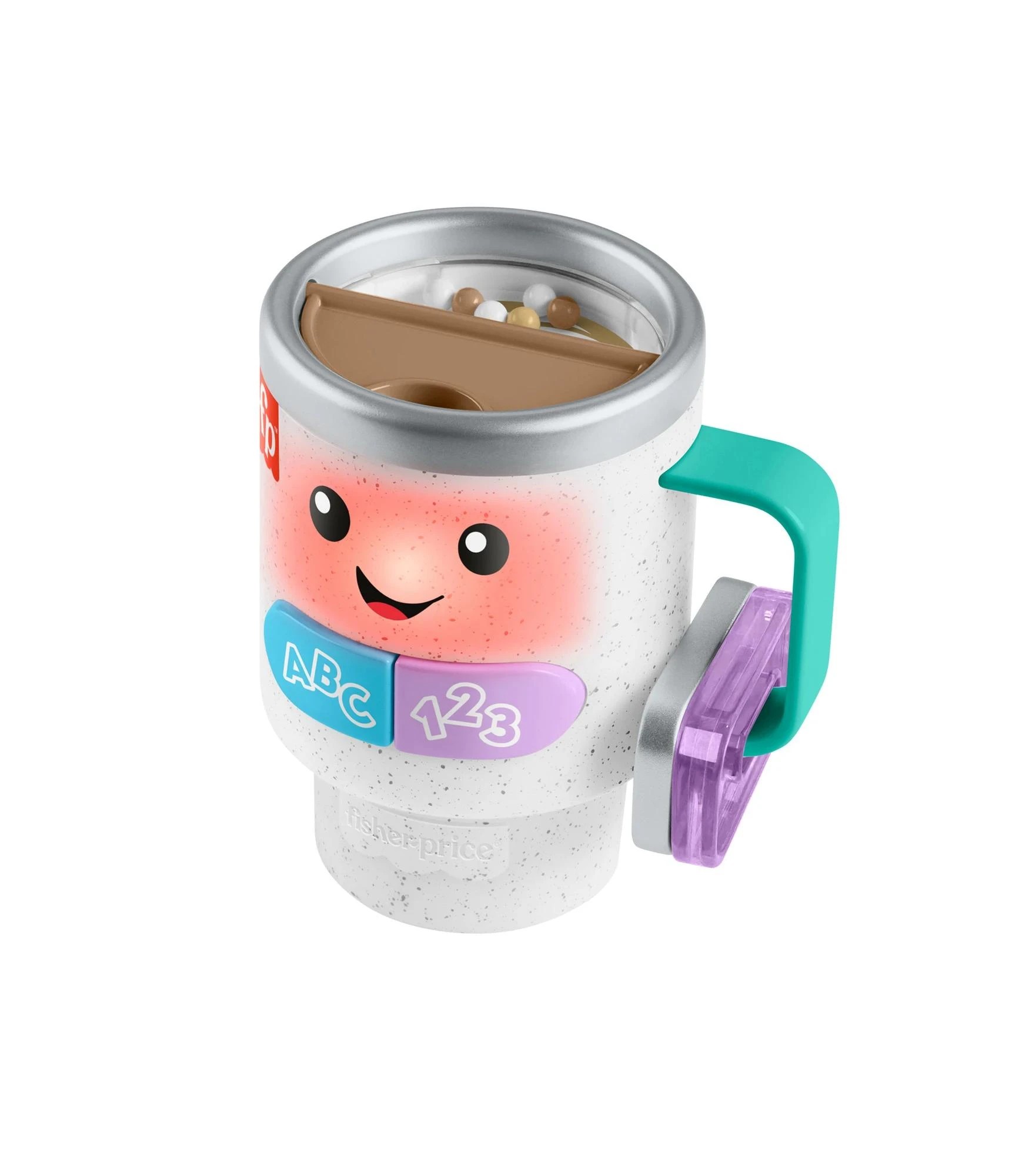 6 Fisher-Price Laugh & Learn Wake Up & Learn Coffee Mug - Multi, 6 of 8