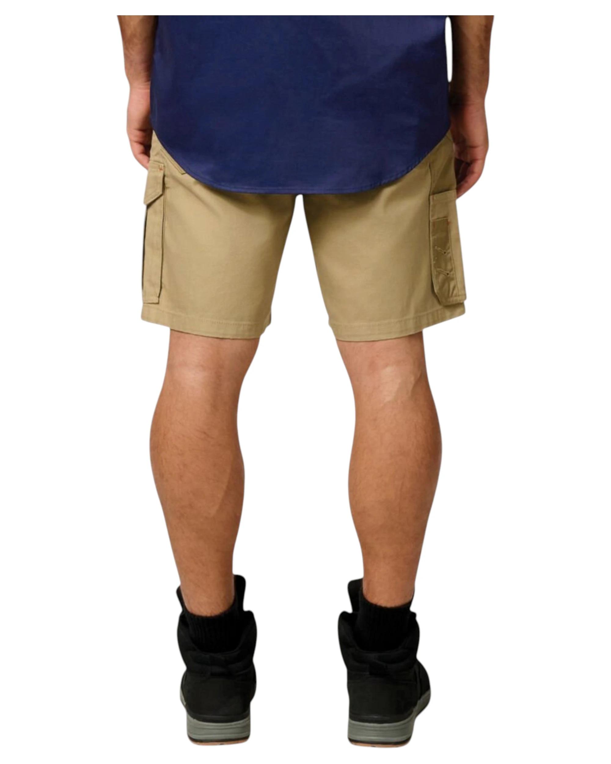 5 Hard Yakka Mens Legends Cargo Short Work Wear Khaki KHAKI, 5 of 6