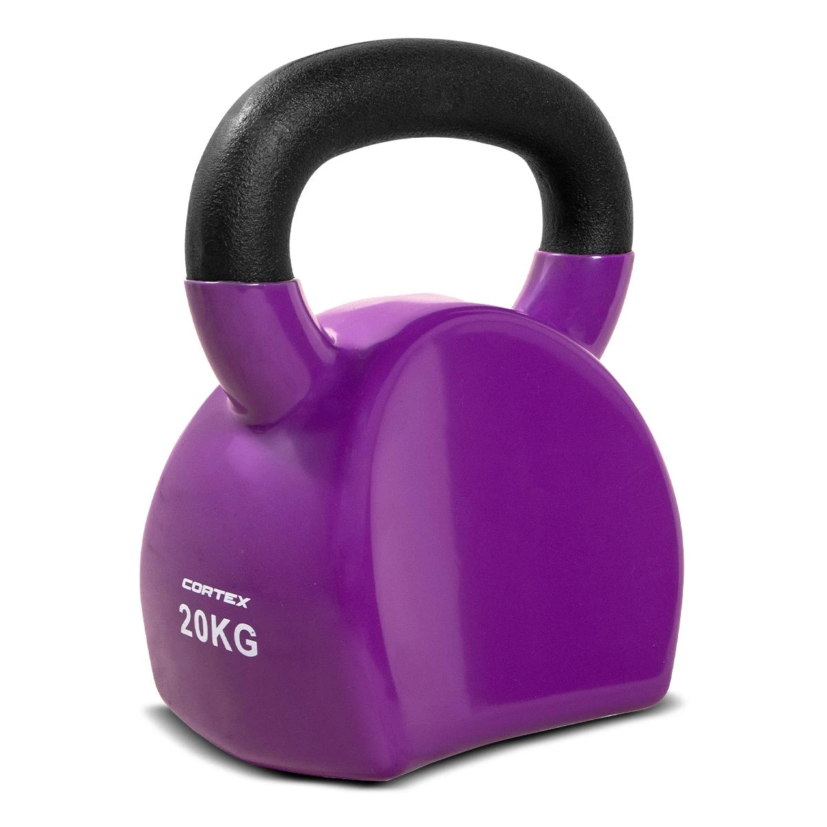 1 CORTEX 20kg BodyCurve Vinyl Coated Kettlebell, 1 of 3