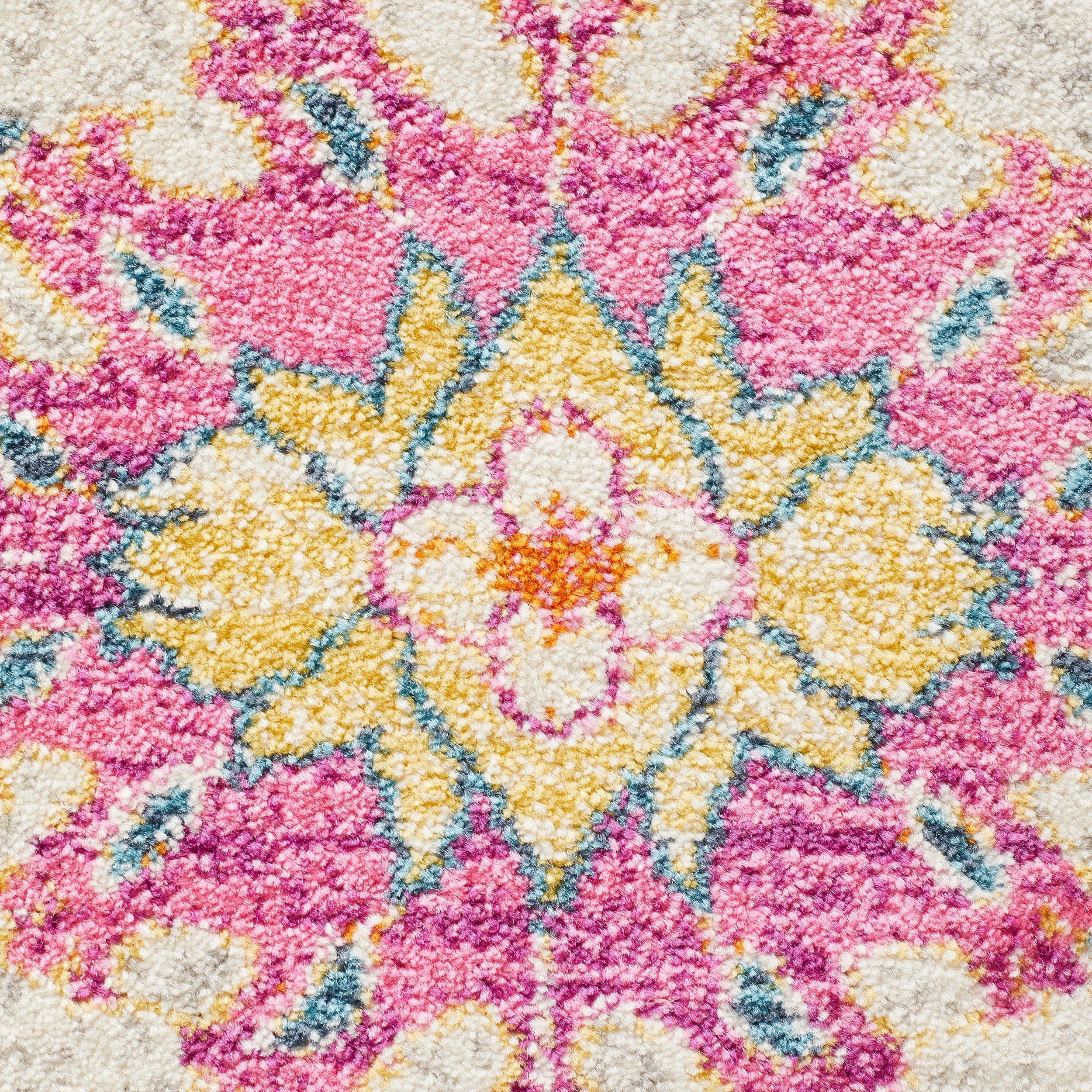 6 Common Ground Rugs Atlas 208 200x200cm - White, 6 of 7